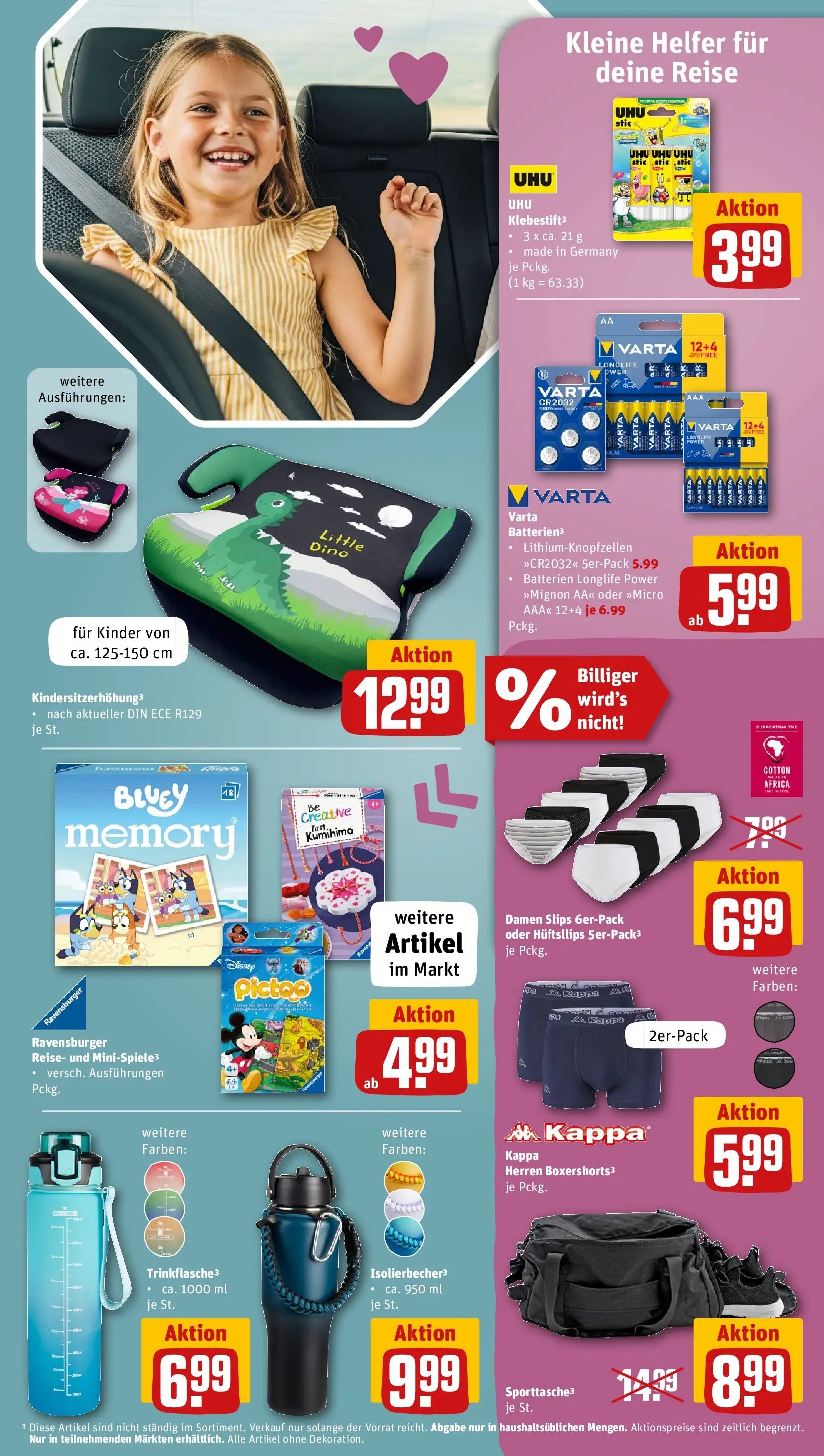 REWE Prospekt ab 14.06.2026 zum Blättern » Angebote | Seite: 27 | Produkte: Batterien, Boxer