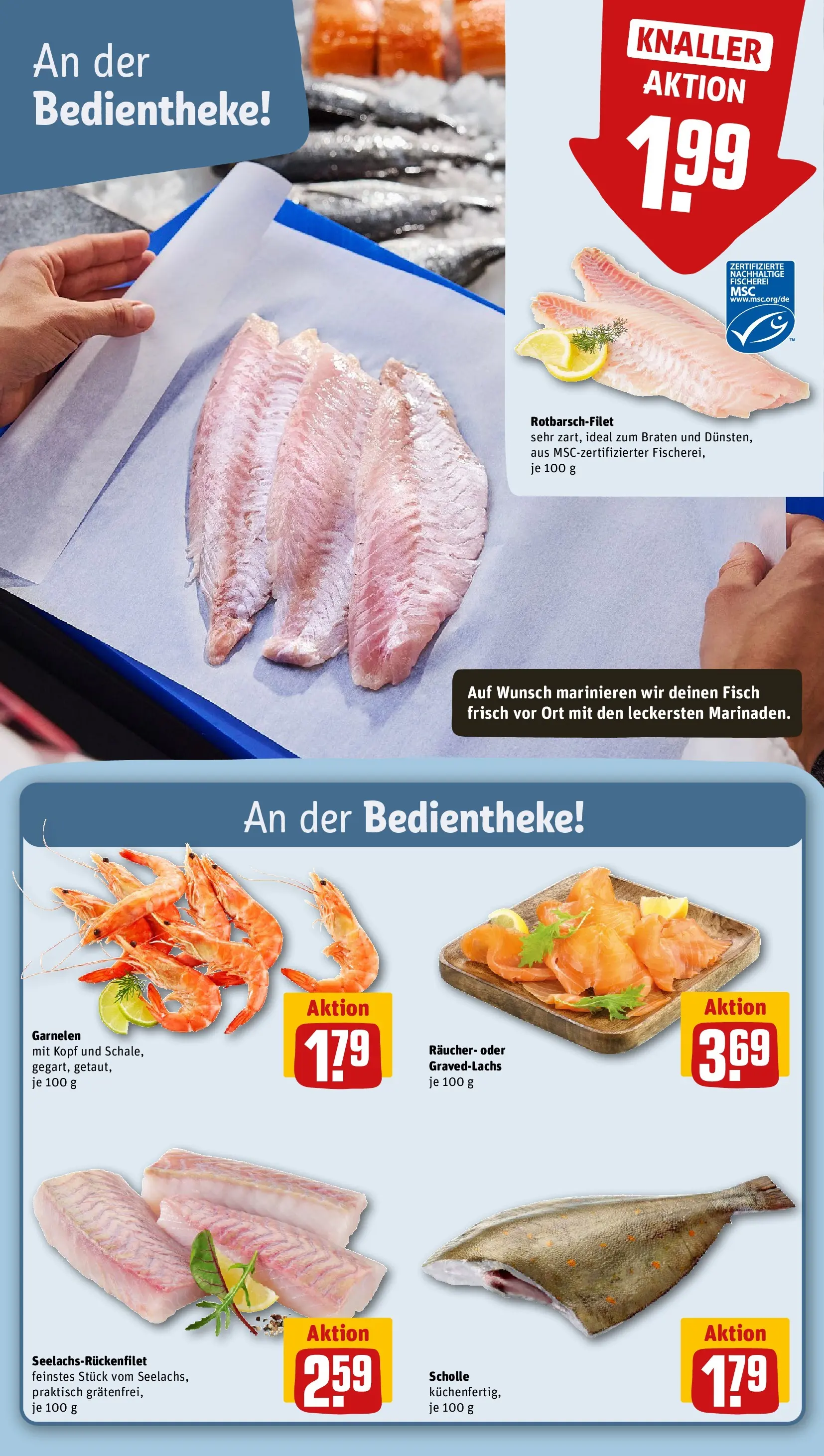 REWE Prospekt ab 14.06.2026 zum Blättern » Angebote | Seite: 29 | Produkte: Garnelen, Fisch