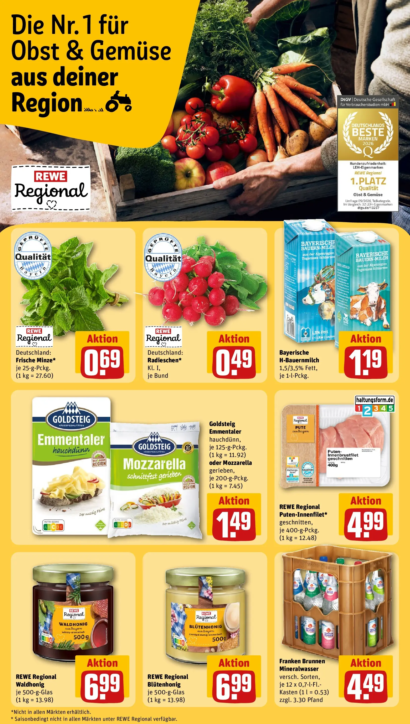 REWE Prospekt ab 14.06.2026 zum Blättern » Angebote | Seite: 24