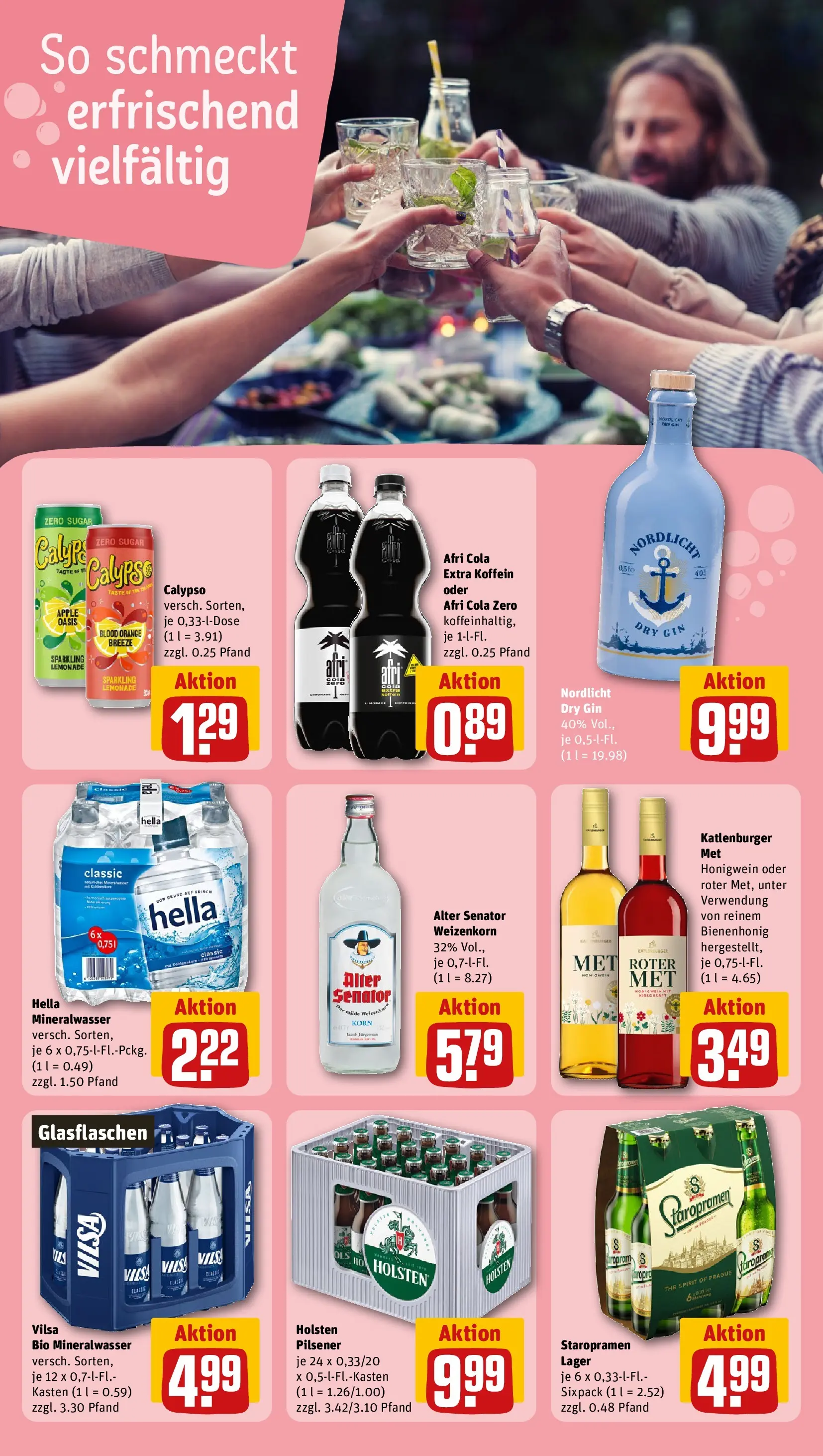 REWE Prospekt ab 14.06.2026 zum Blättern » Angebote | Seite: 21 | Produkte: Cola, Mineralwasser, Apple, Hella