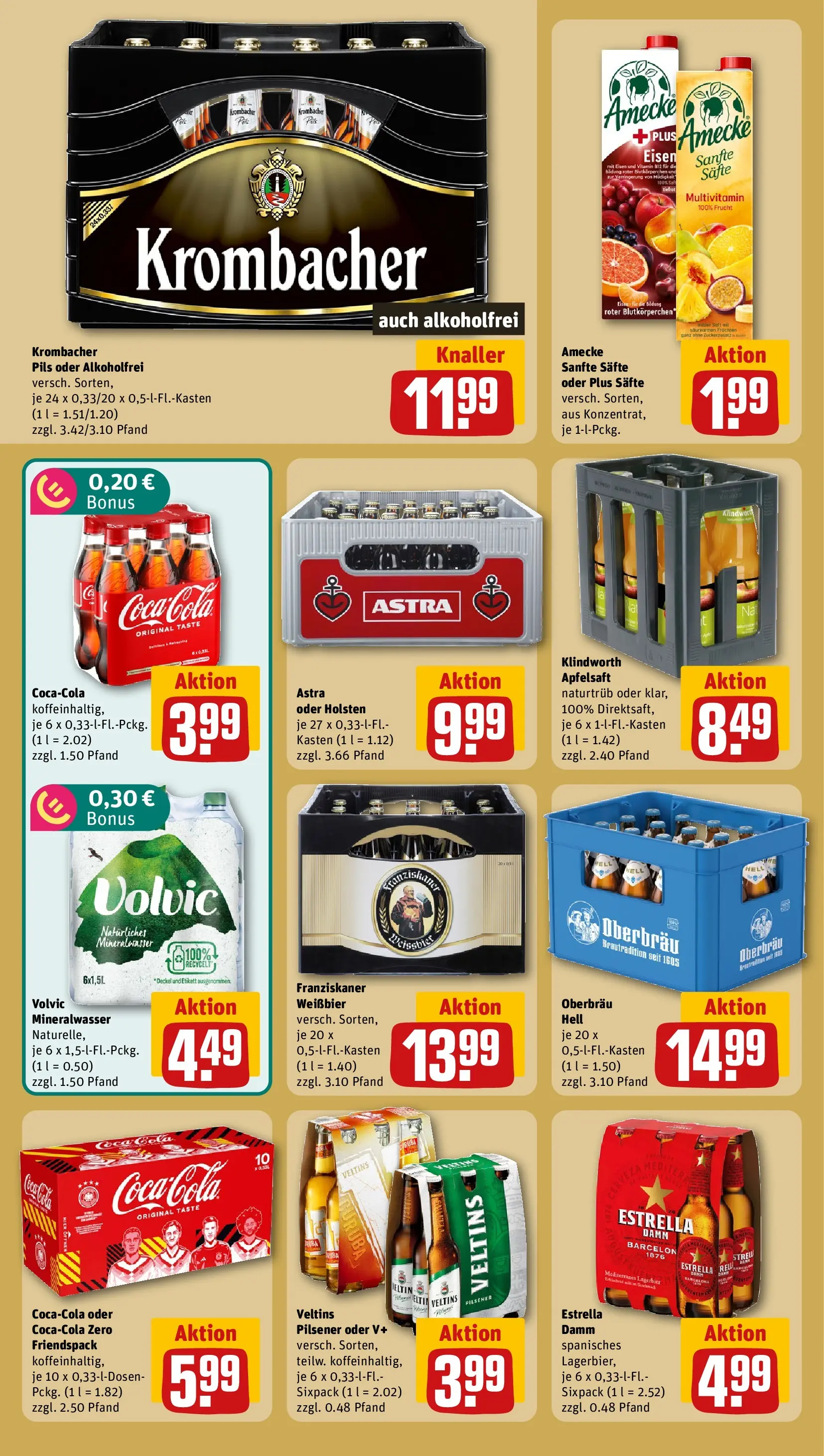 REWE Prospekt ab 14.06.2026 zum Blättern » Angebote | Seite: 24 | Produkte: Coca cola, Cola, Astra, Veltins