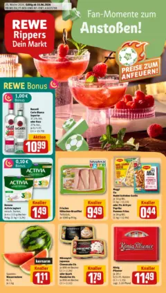 Rewe Prospekt Grevenbroich / Kapellen ab 14.06.2026 gültig