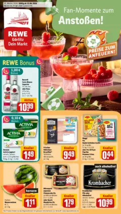 Rewe Prospekt Görlitz / Rauschwalde ab 14.06.2026 gültig