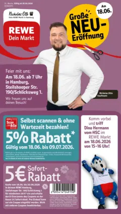 Rewe Prospekt Hamburg ab 14.06.2026 gültig