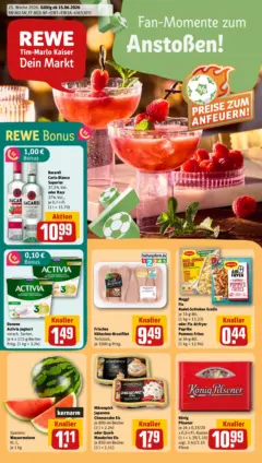 Rewe Prospekt Wolfsburg / Fallersleben ab 14.06.2026 gültig Rewe Prospekt Wolfsburg / Fallersleben ab 14.06.2026 gültig