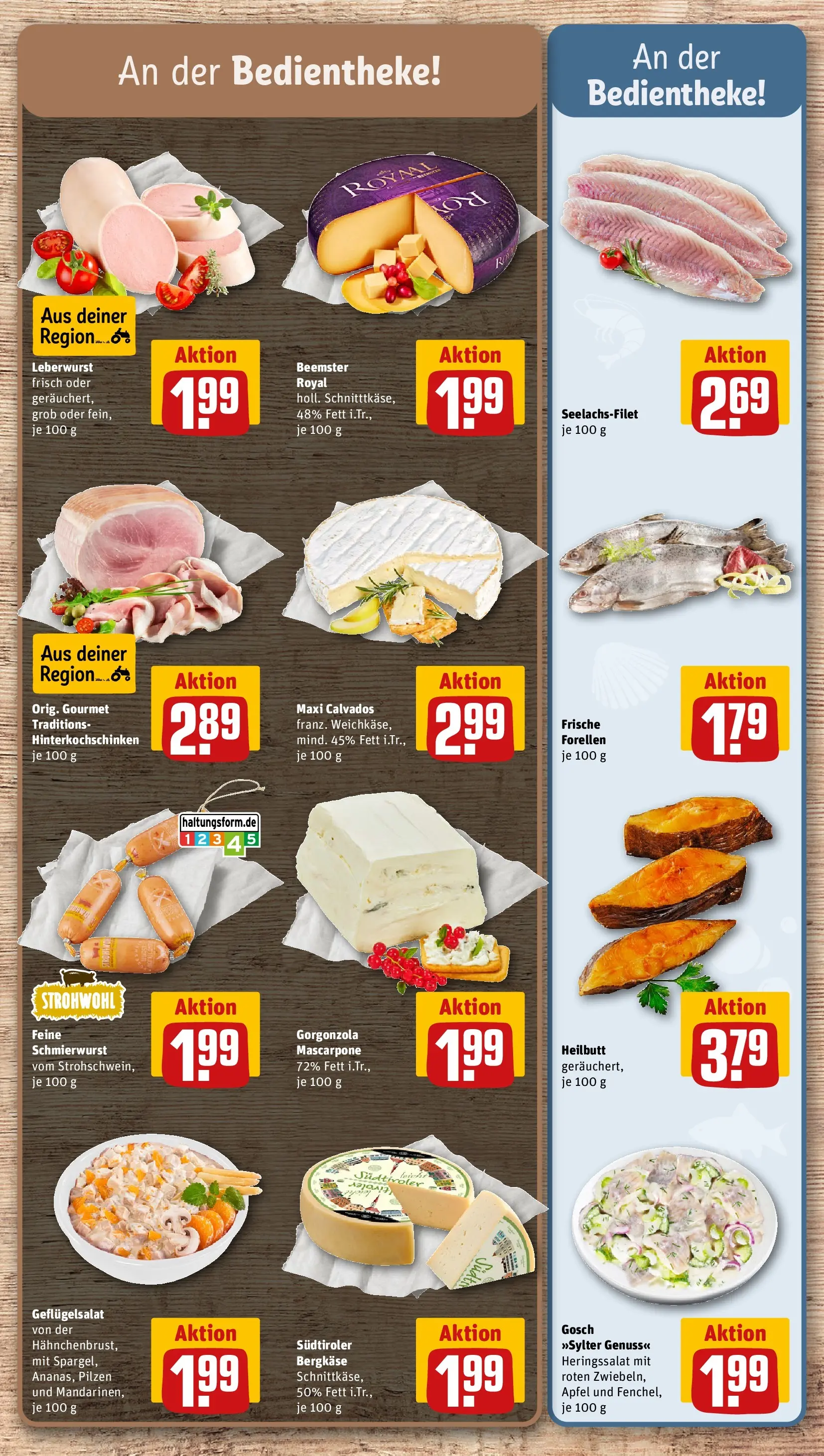 REWE Prospekt ab 14.06.2026 zum Blättern » Angebote | Seite: 13 | Produkte: Mascarpone, Äpfel, Mandarinen