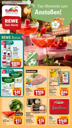 Rewe Prospekt Stolberg / Mausbach ab 14.06.2026 gültig Rewe Prospekt Stolberg / Mausbach ab 14.06.2026 gültig