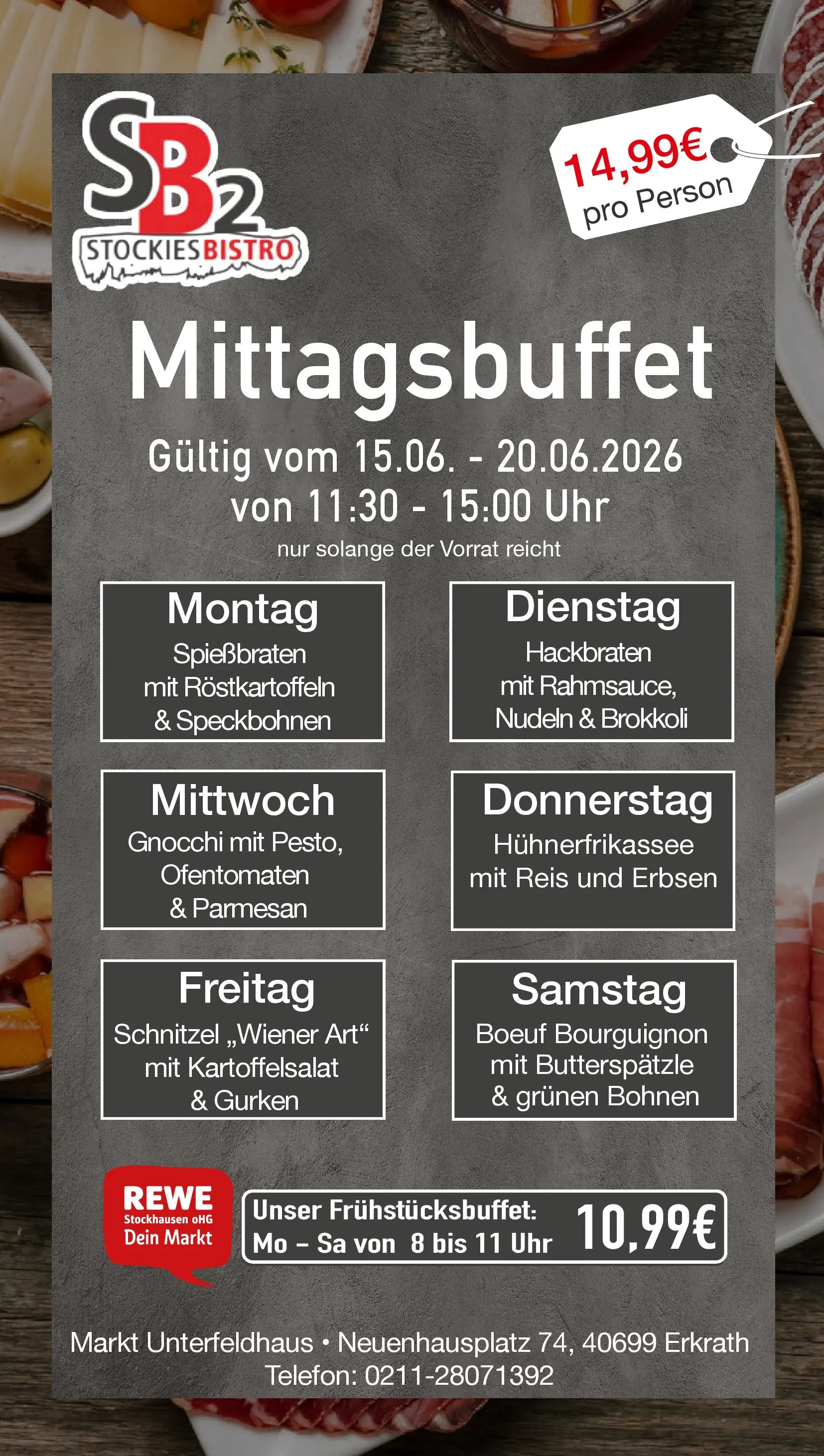 REWE Prospekt ab 14.06.2026 zum Blättern » Angebote | Seite: 27 | Produkte: Schnitzel, Gurken, Telefon, Uhr
