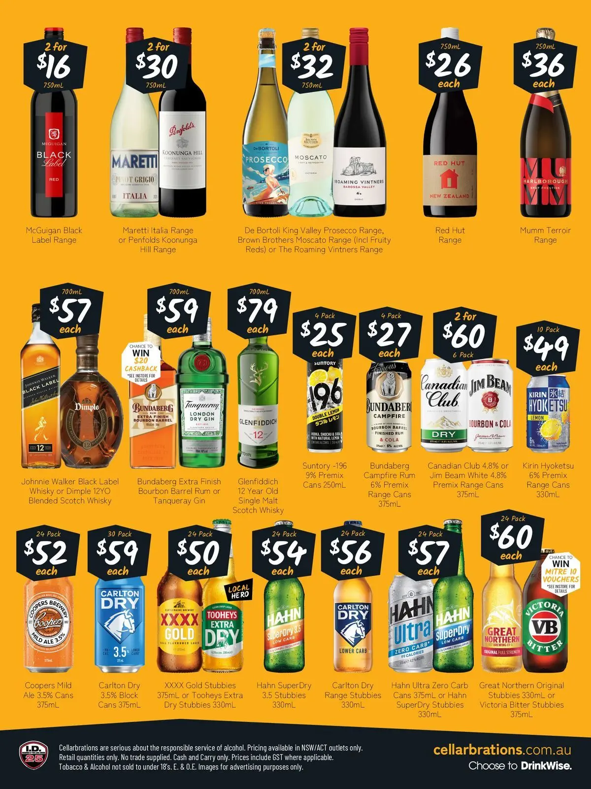 Deals - Good Shout! 15/06 - 14/06/2026 > weekly / monthly specials | Page: 2 | Products: Bourbon, Gin, Rum, Scotch