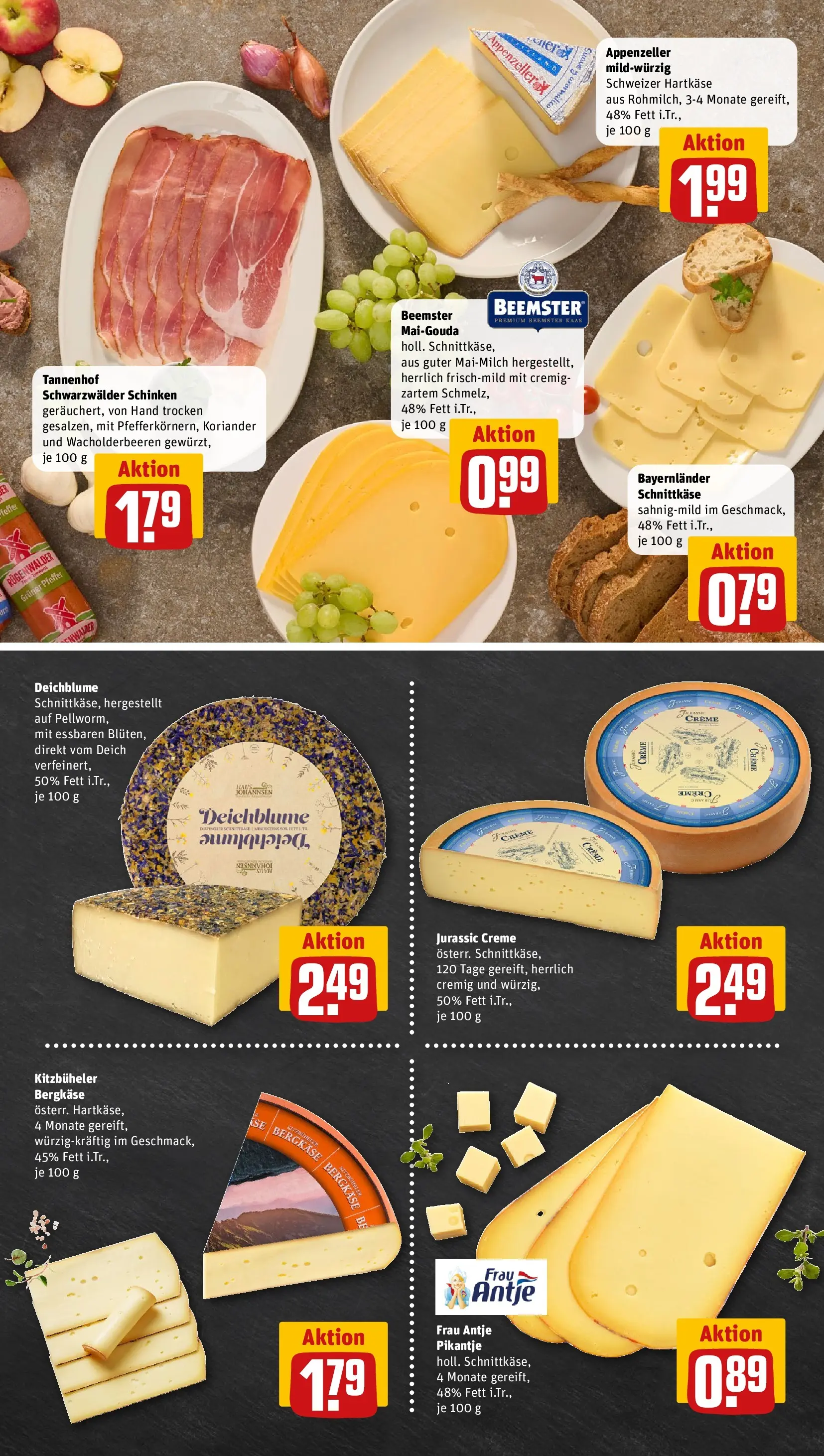 REWE Prospekt ab 14.06.2026 zum Blättern » Angebote | Seite: 9 | Produkte: Creme, Pfeffer, Schinken