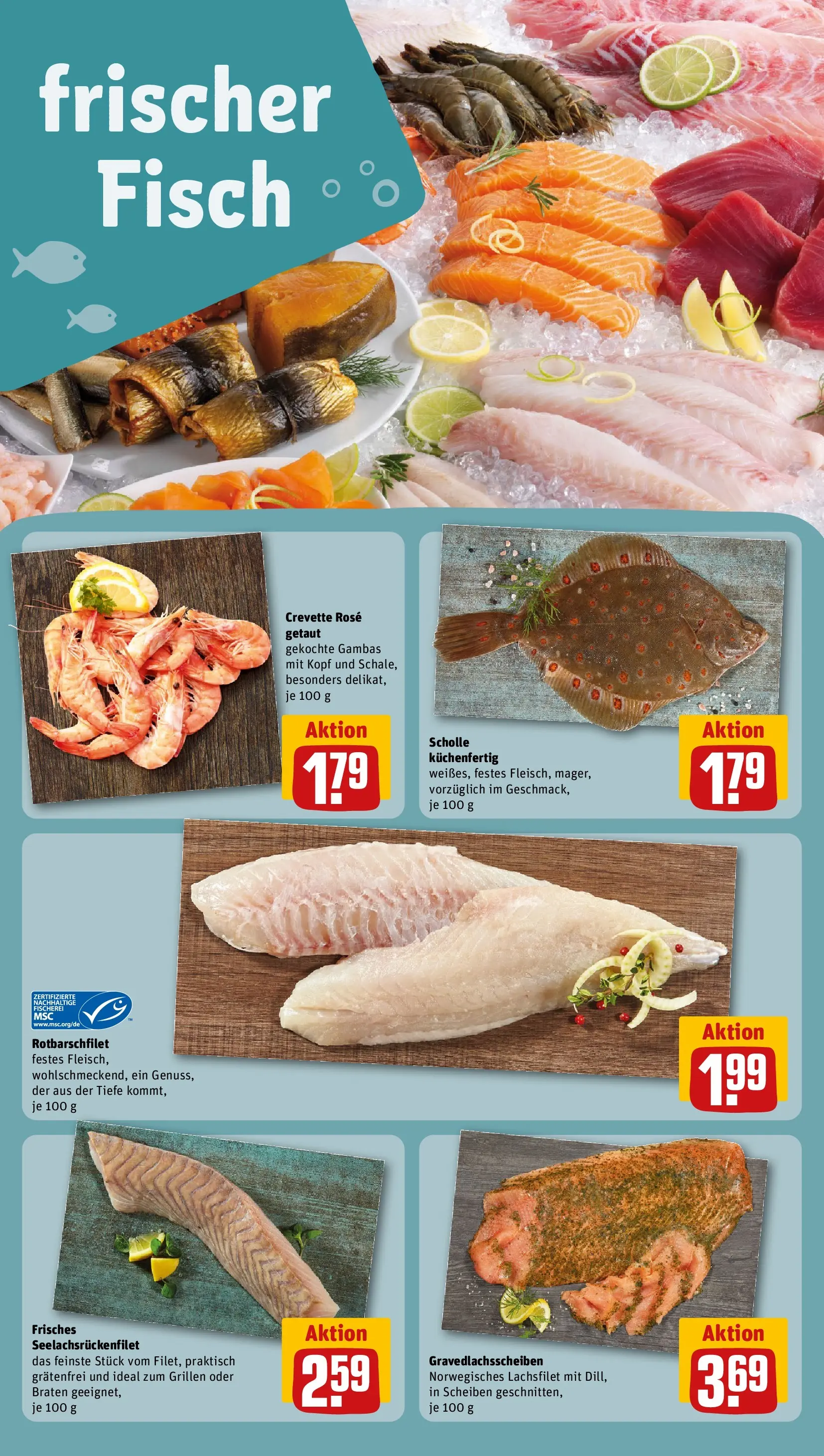 REWE Prospekt ab 14.06.2026 zum Blättern » Angebote | Seite: 30 | Produkte: Fisch