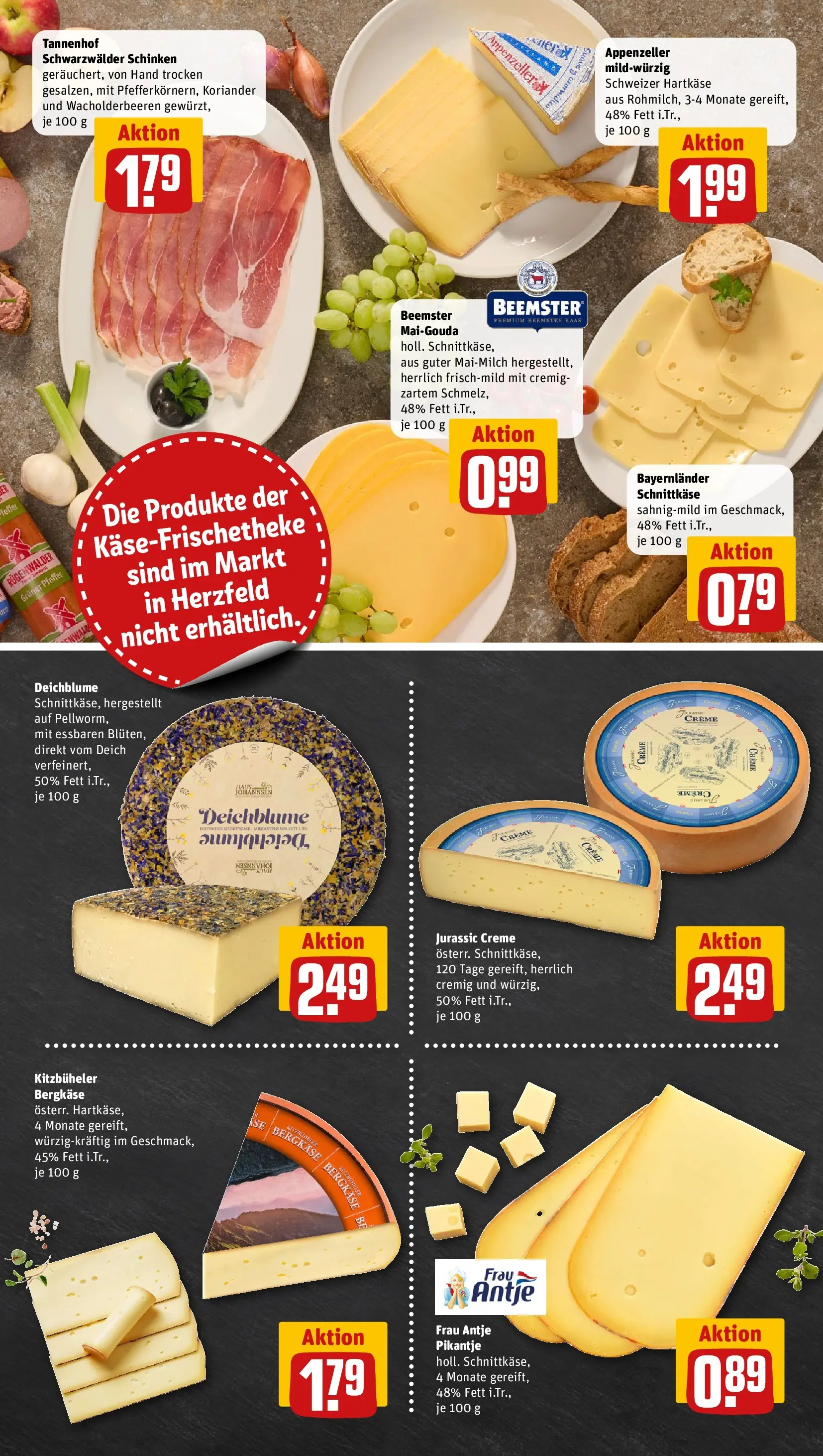 REWE Prospekt ab 14.06.2026 zum Blättern » Angebote | Seite: 9 | Produkte: Creme, Pfeffer, Schinken