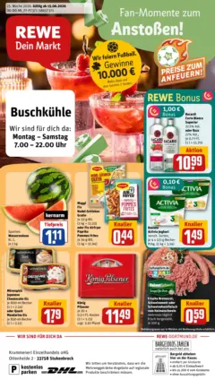 Rewe Prospekt Schloß Holte-Stukenbrock ab 14.06.2026 gültig Rewe Prospekt Schloß Holte-Stukenbrock ab 14.06.2026 gültig
