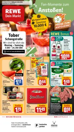 Rewe Prospekt Essen ab 14.06.2026 gültig Rewe Prospekt Essen ab 14.06.2026 gültig