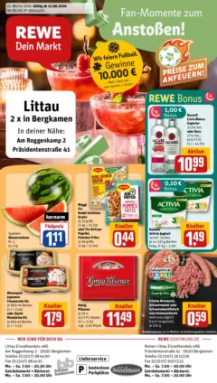 Rewe Prospekt Bergkamen ab 14.06.2026 gültig Rewe Prospekt Bergkamen ab 14.06.2026 gültig