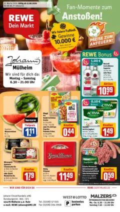 Rewe Prospekt Mülheim An Der Ruhr ab 14.06.2026 gültig Rewe Prospekt Mülheim An Der Ruhr ab 14.06.2026 gültig