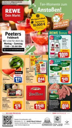 Rewe Prospekt Wesel ab 14.06.2026 gültig