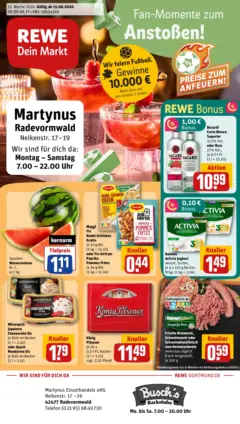 Rewe Prospekt Radevormwald ab 14.06.2026 gültig Rewe Prospekt Radevormwald ab 14.06.2026 gültig