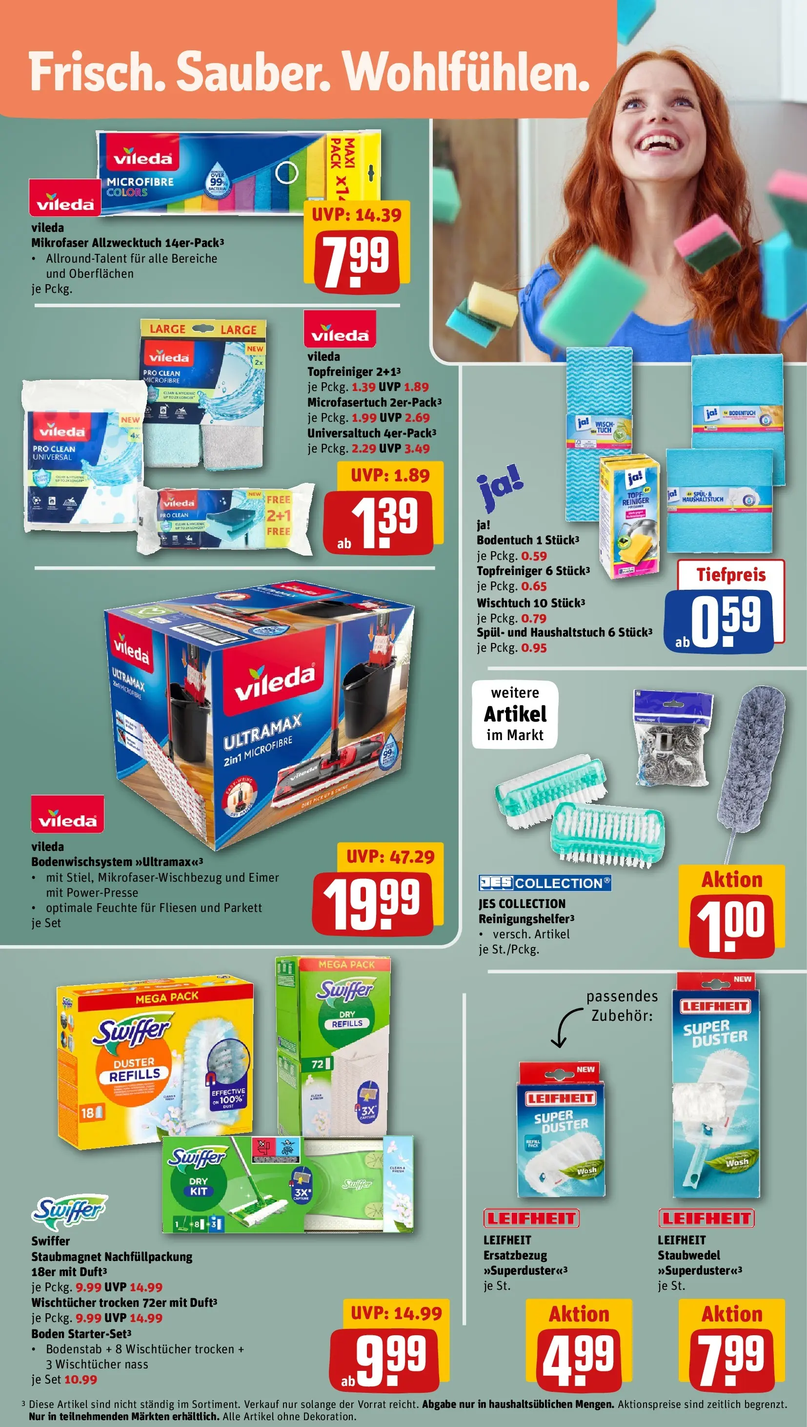REWE Prospekt ab 14.06.2026 zum Blättern » Angebote | Seite: 34 | Produkte: Duft, Swiffer