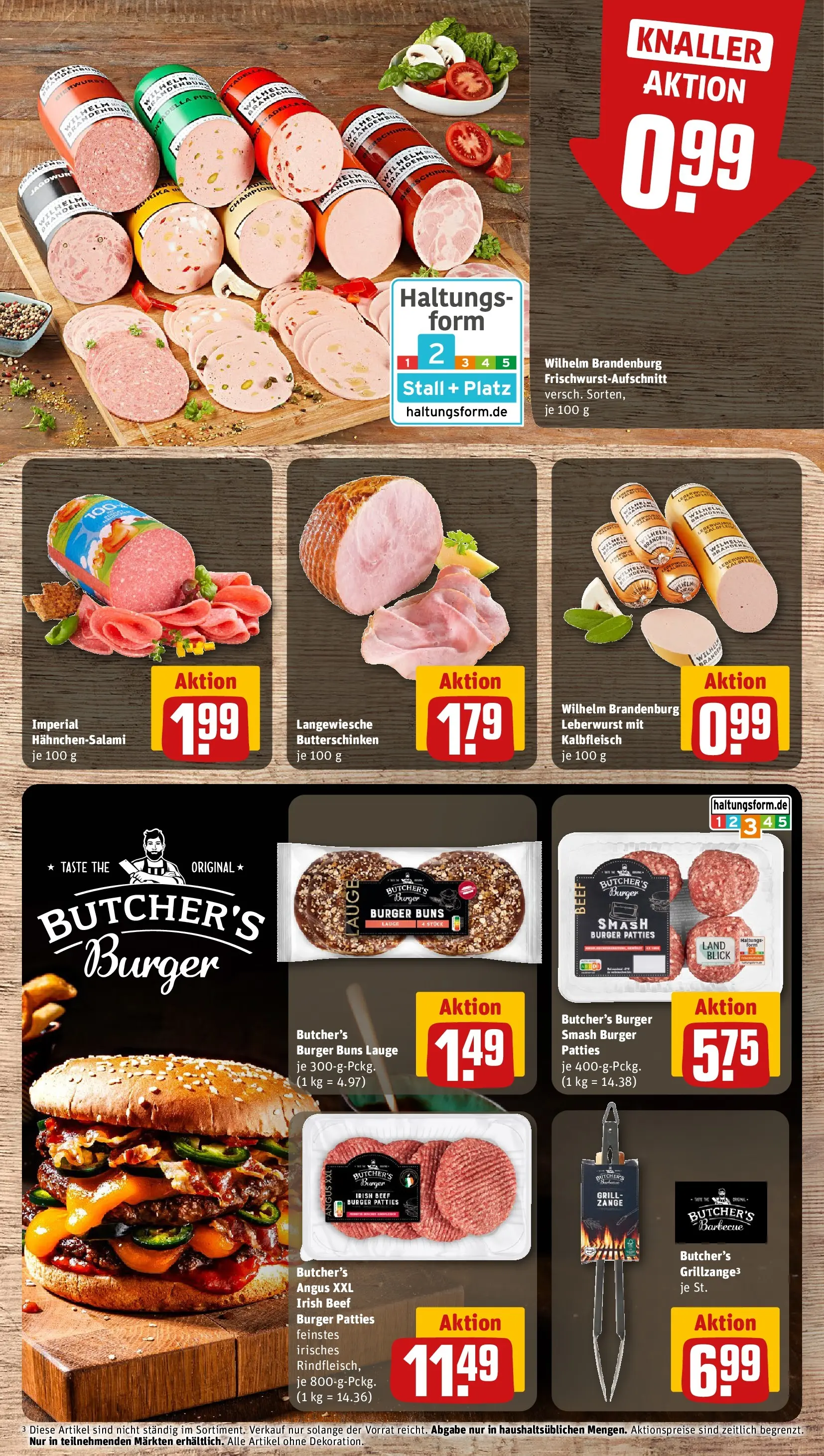 REWE Prospekt ab 14.06.2026 zum Blättern » Angebote | Seite: 12 | Produkte: Grill, Burger, Salami