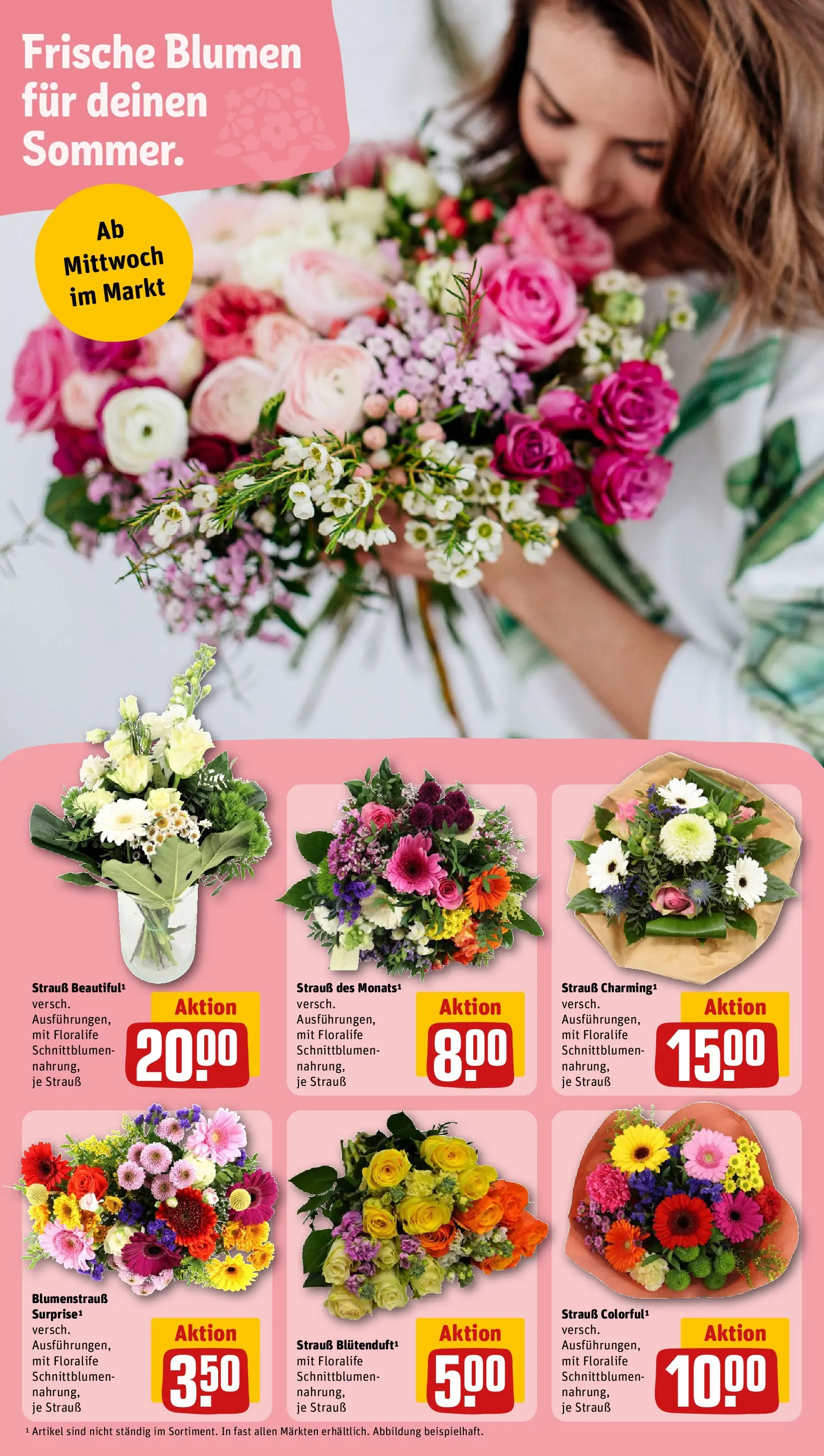 REWE Prospekt ab 14.06.2026 zum Blättern » Angebote | Seite: 18 | Produkte: Blumen