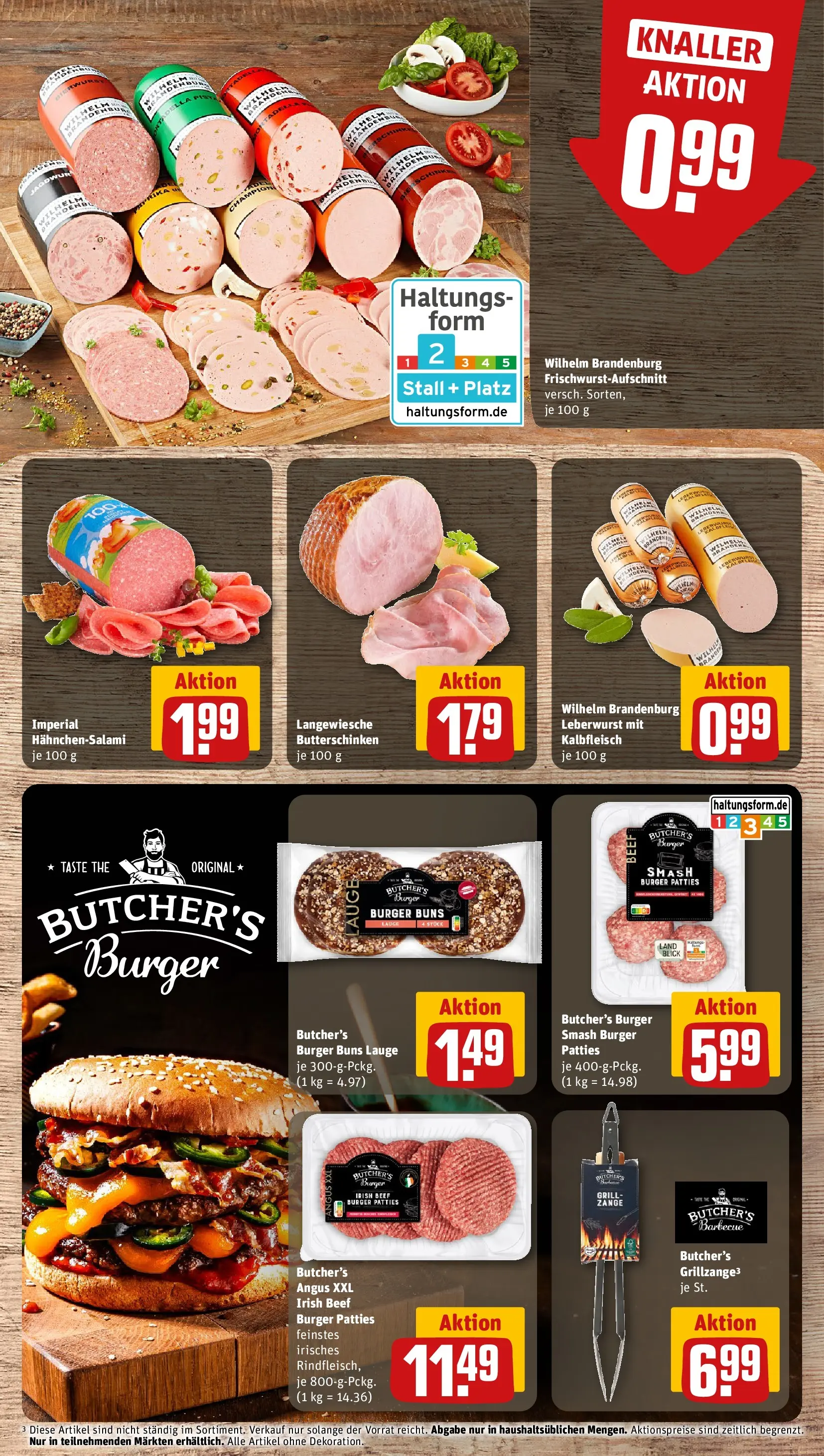 REWE Prospekt ab 14.06.2026 zum Blättern » Angebote | Seite: 12 | Produkte: Grill, Burger, Salami