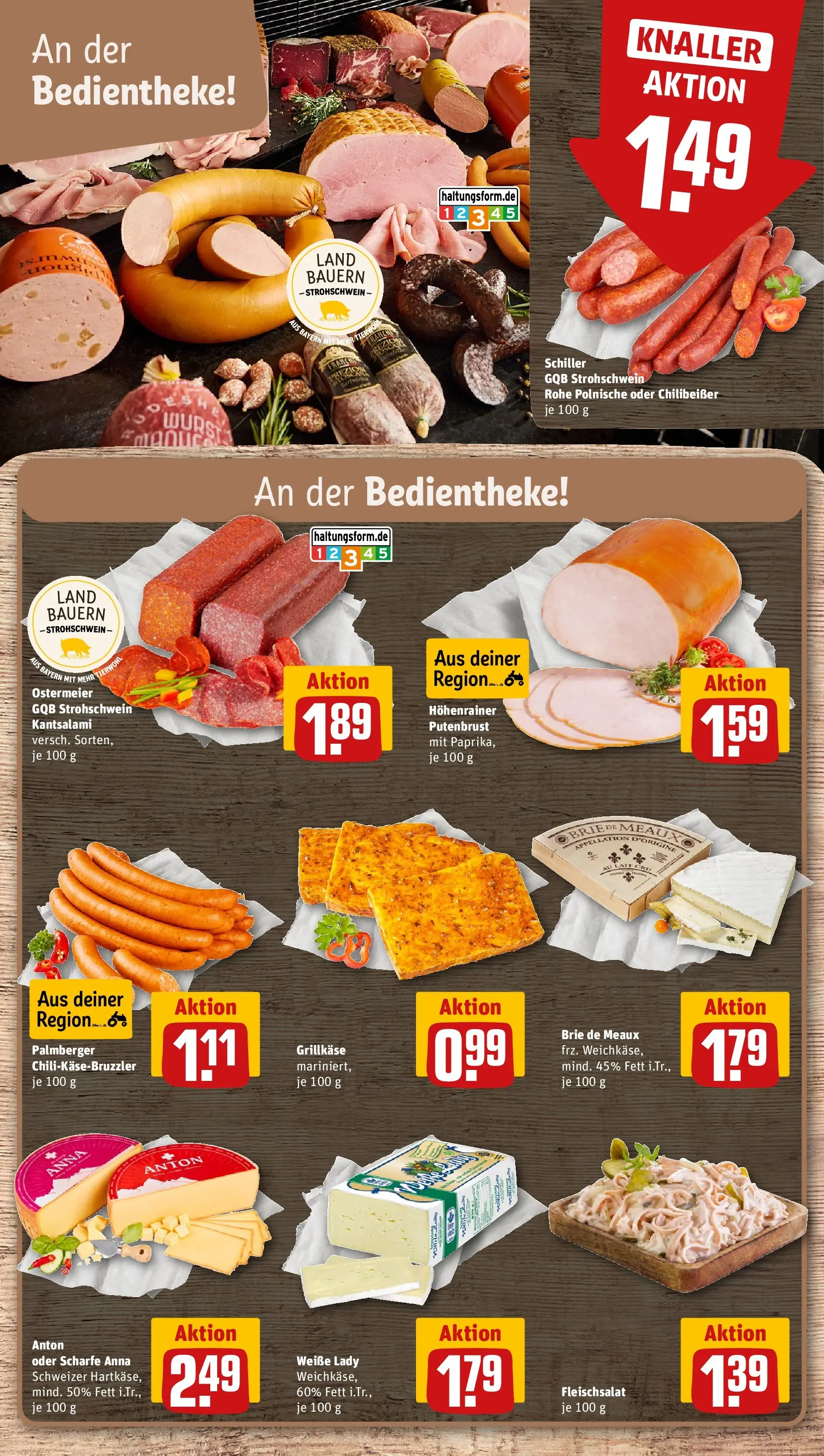 REWE Prospekt ab 14.06.2026 zum Blättern » Angebote | Seite: 14 | Produkte: Paprika, Wurst, Salami