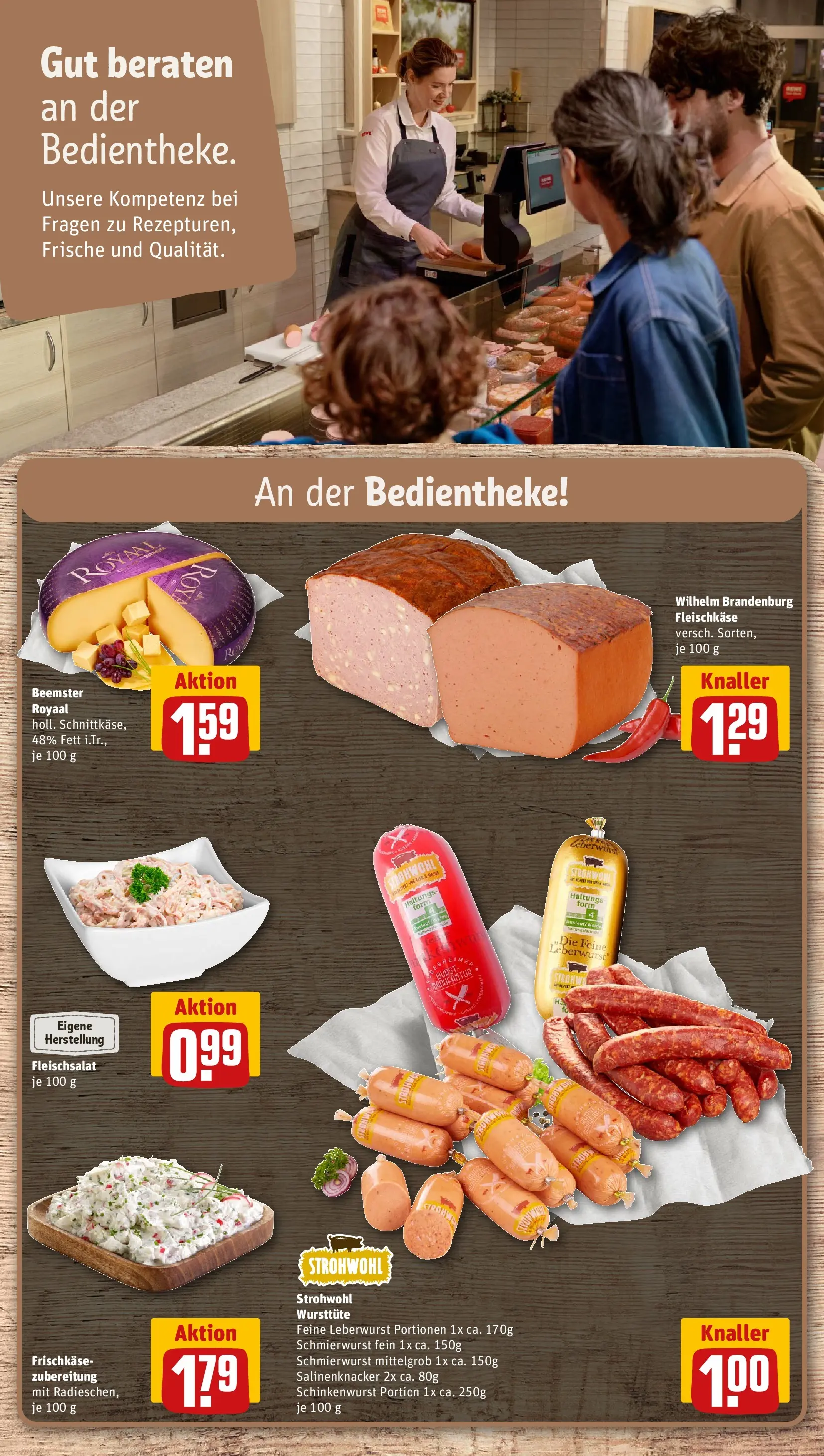 REWE Prospekt ab 14.06.2026 zum Blättern » Angebote | Seite: 14 | Produkte: Frischkase