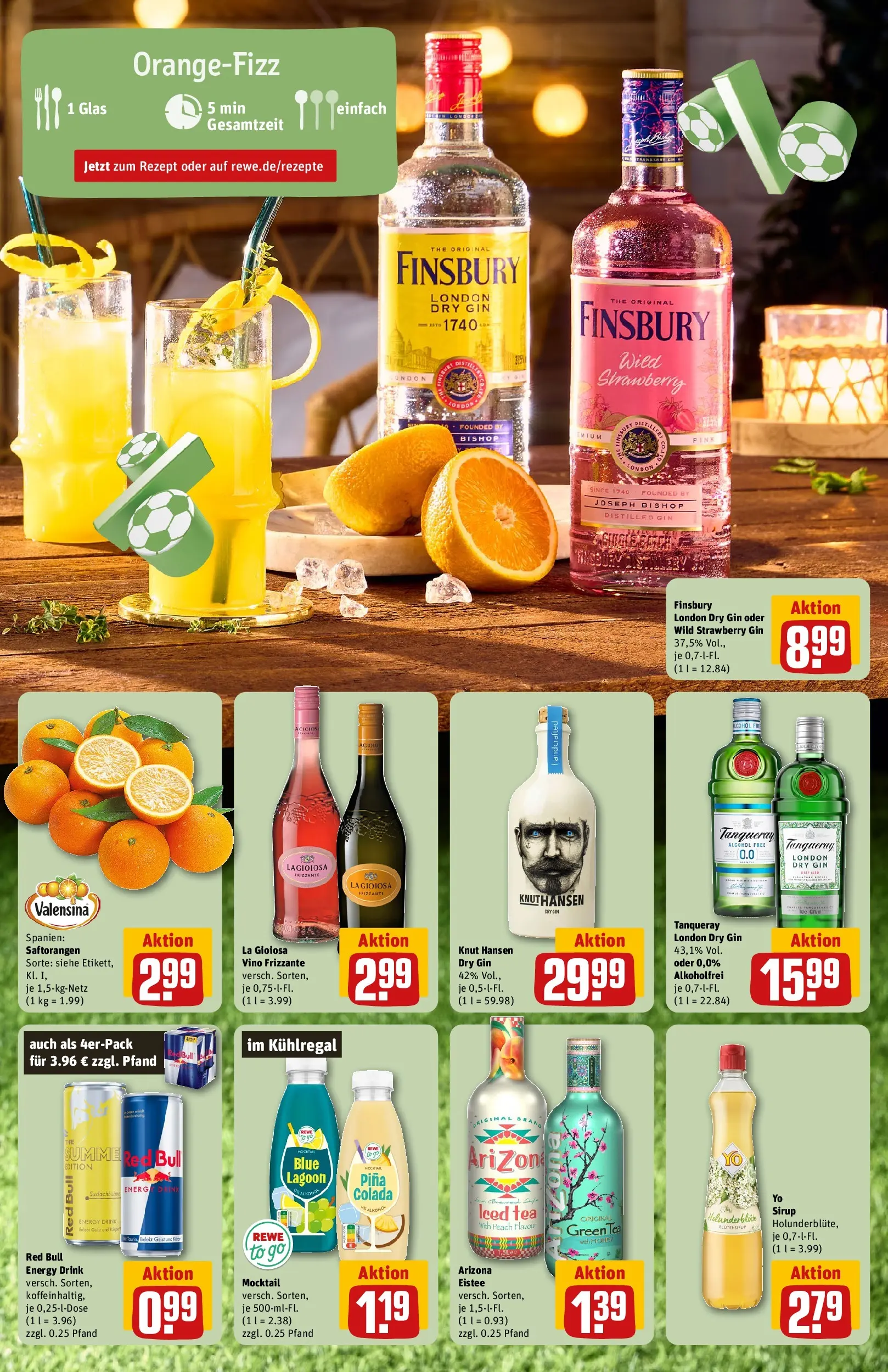 REWE Prospekt ab 14.06.2026 zum Blättern » Angebote | Seite: 5 | Produkte: Red bull, Energy, Sirup, Valensina