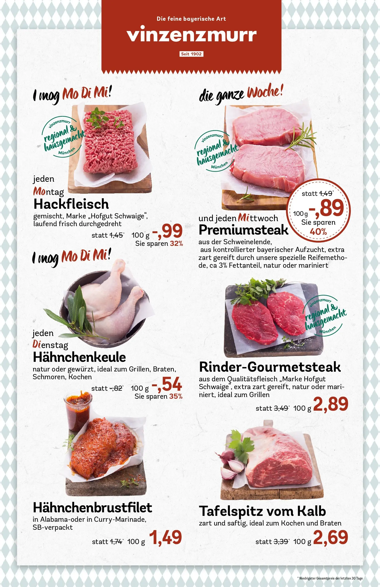 REWE Prospekt ab 14.06.2026 zum Blättern » Angebote | Seite: 10 | Produkte: Top, Tafelspitz, Steak, Hackfleisch