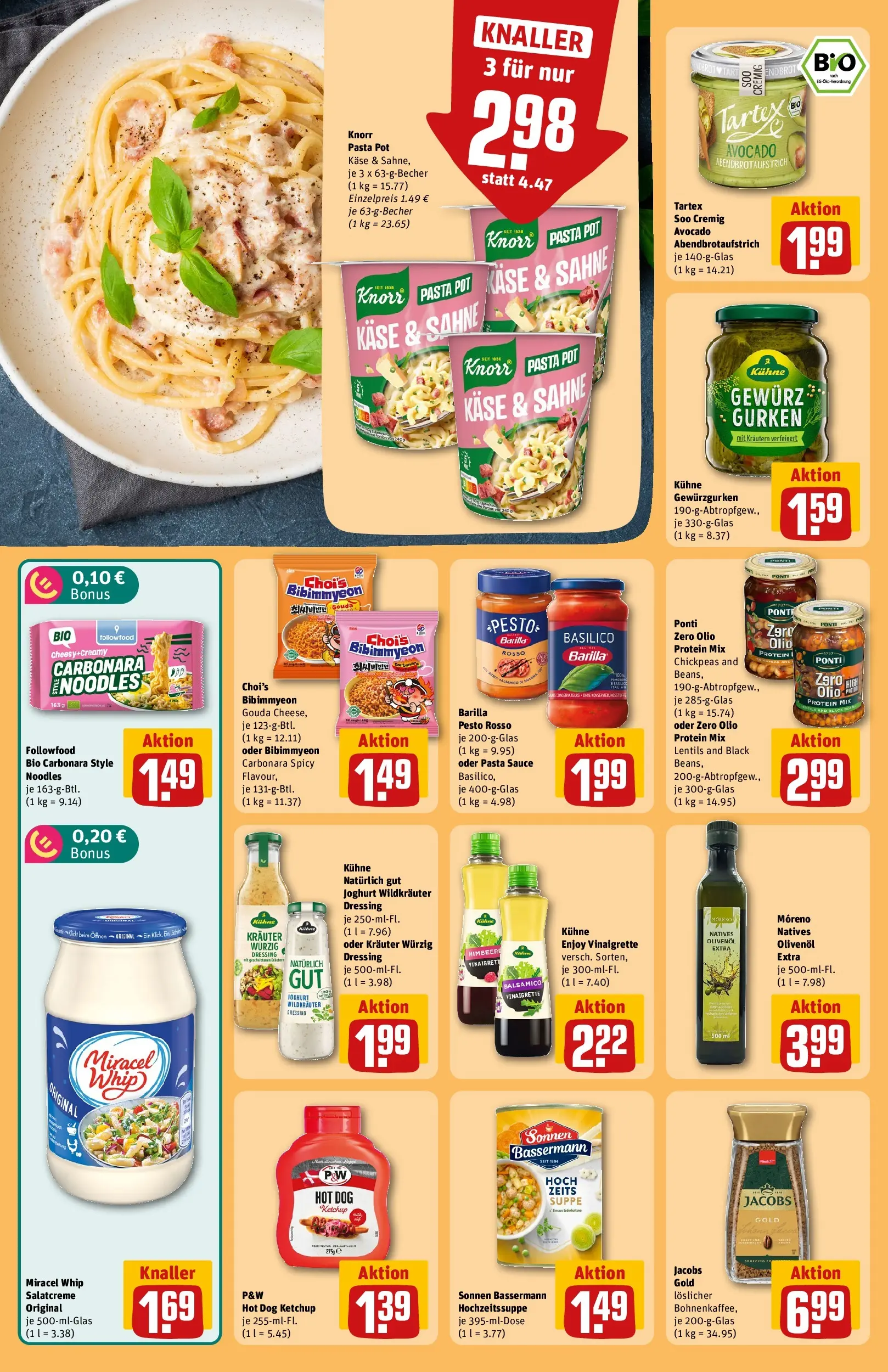 REWE Prospekt ab 14.06.2026 zum Blättern » Angebote | Seite: 24 | Produkte: Joghurt, Miracel whip, Avocado, Himbeere