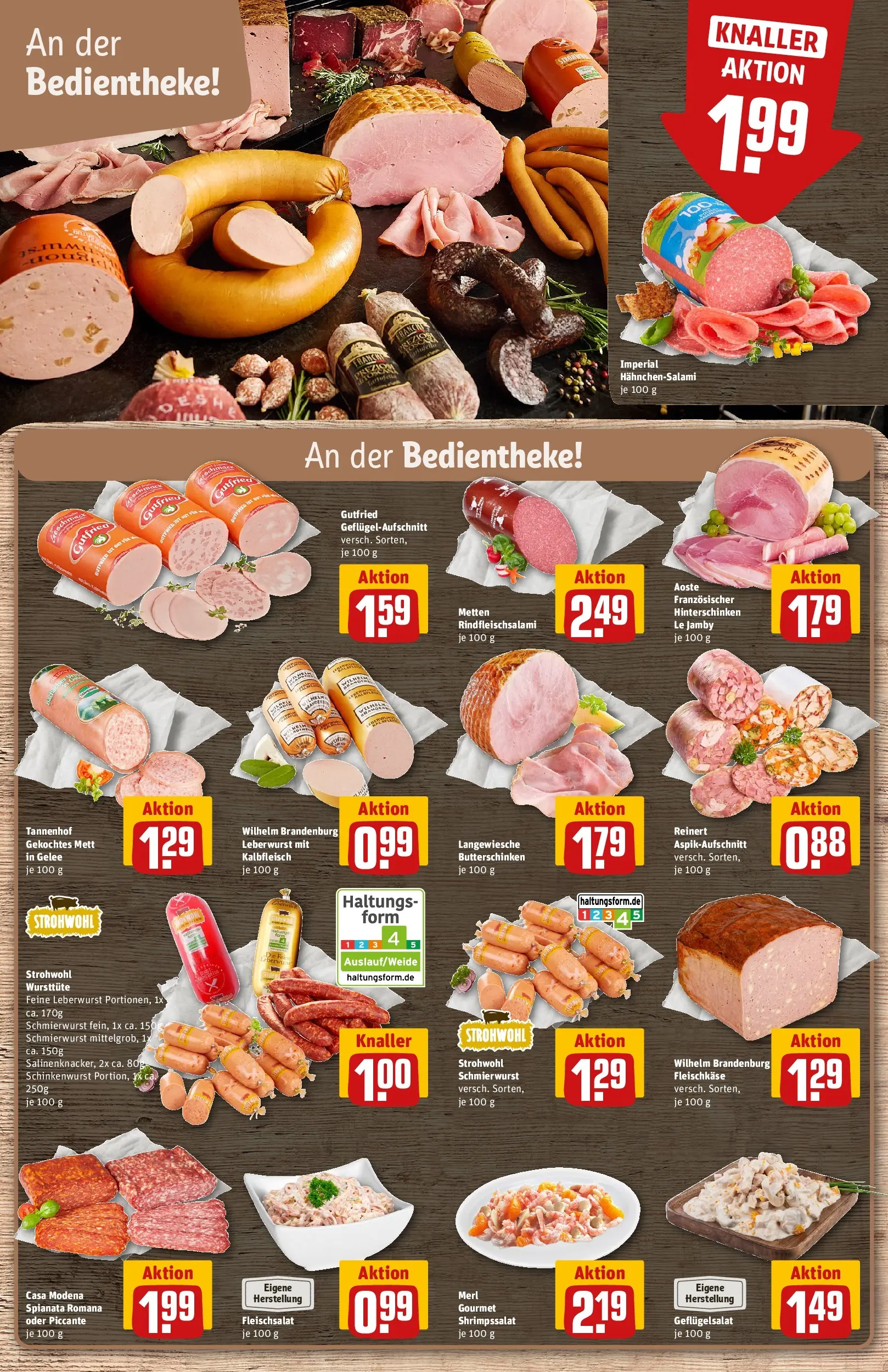 REWE Prospekt ab 14.06.2026 zum Blättern » Angebote | Seite: 12 | Produkte: Salami