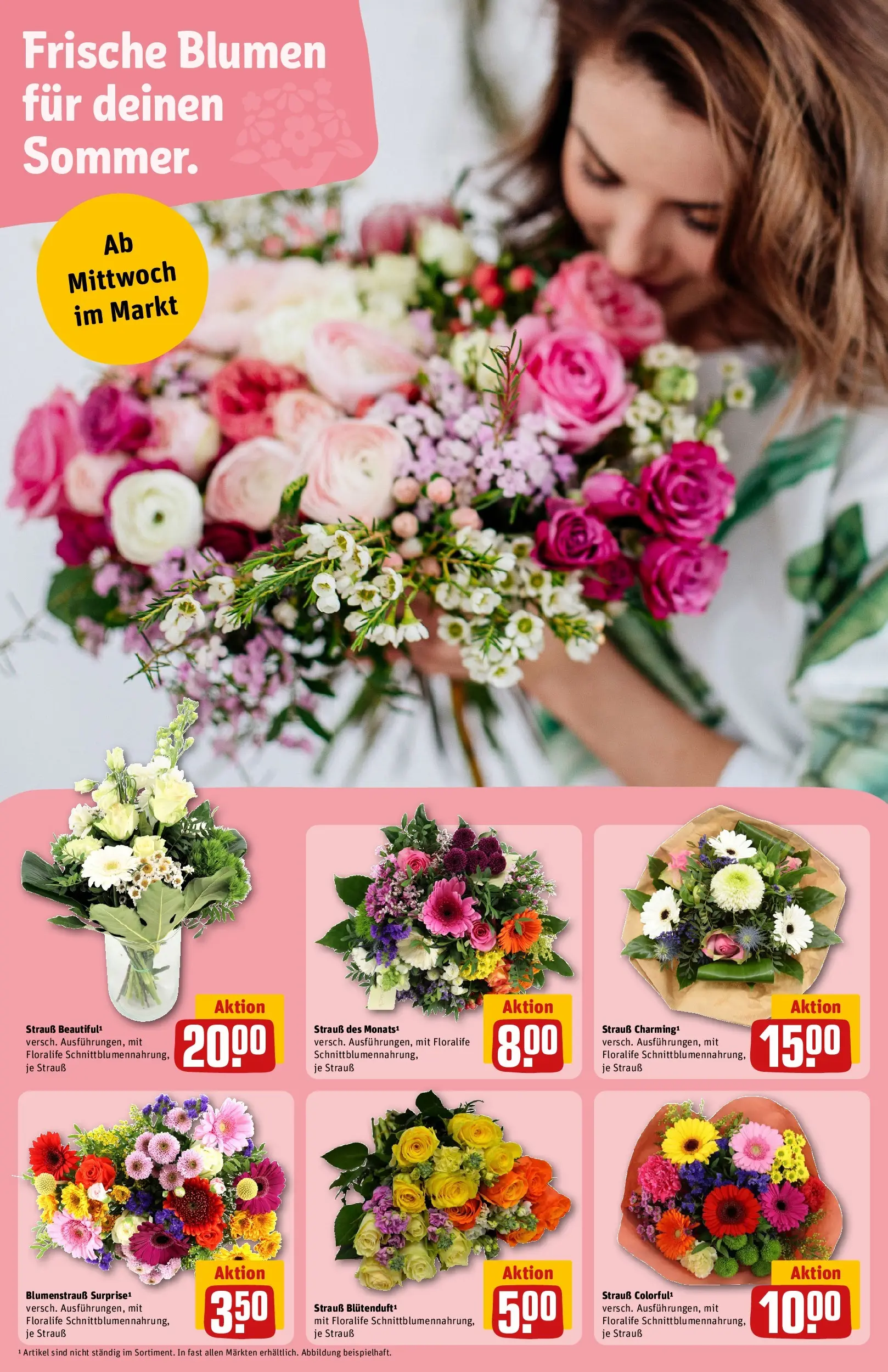 REWE Prospekt ab 14.06.2026 zum Blättern » Angebote | Seite: 20 | Produkte: Blumen
