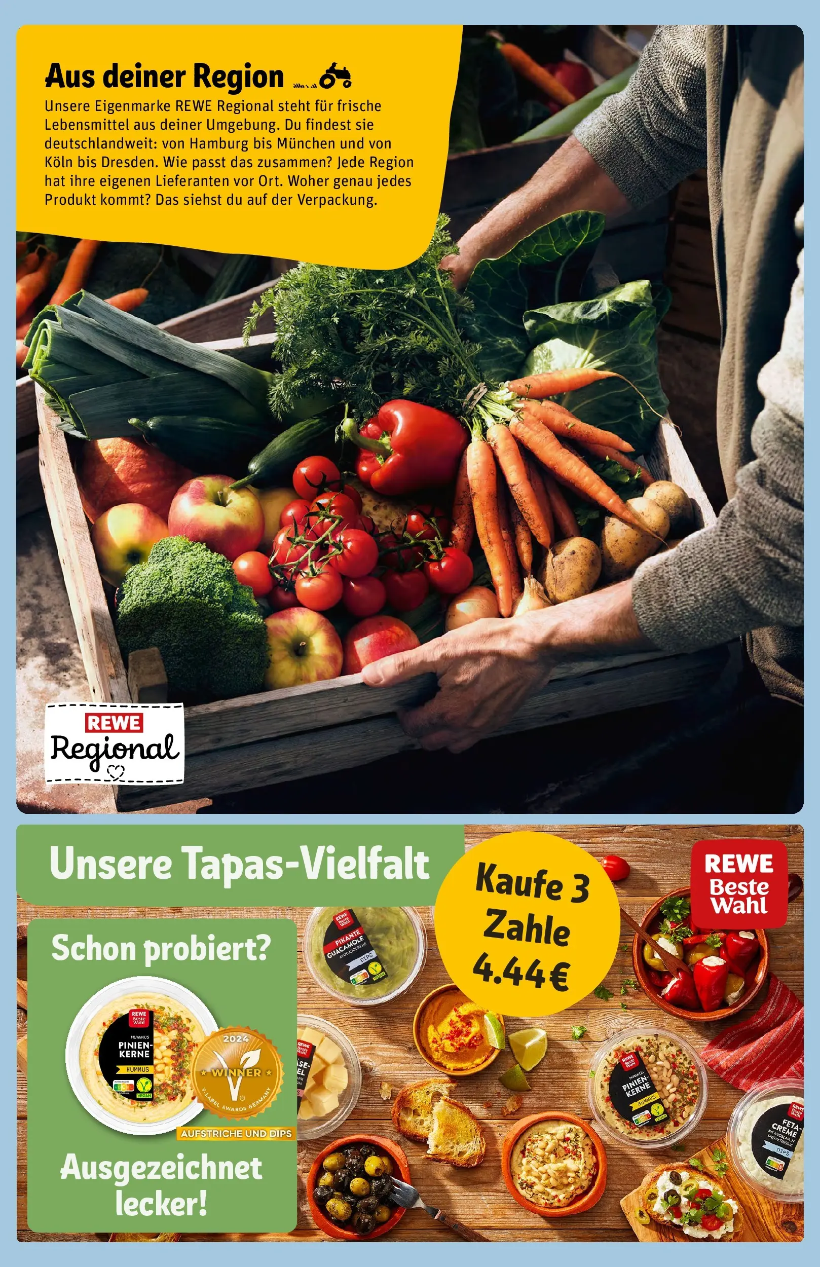 REWE Prospekt ab 14.06.2026 zum Blättern » Angebote | Seite: 14 | Produkte: Feta, Creme