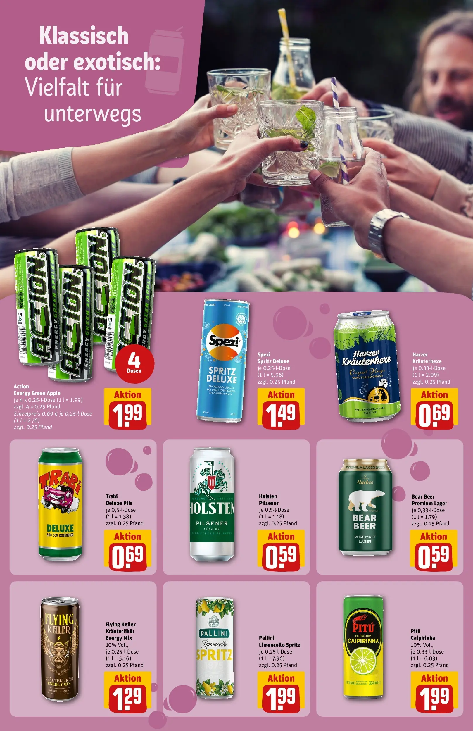 REWE Prospekt ab 14.06.2026 zum Blättern » Angebote | Seite: 20 | Produkte: Energy, Dosenbier, Apple, Limoncello