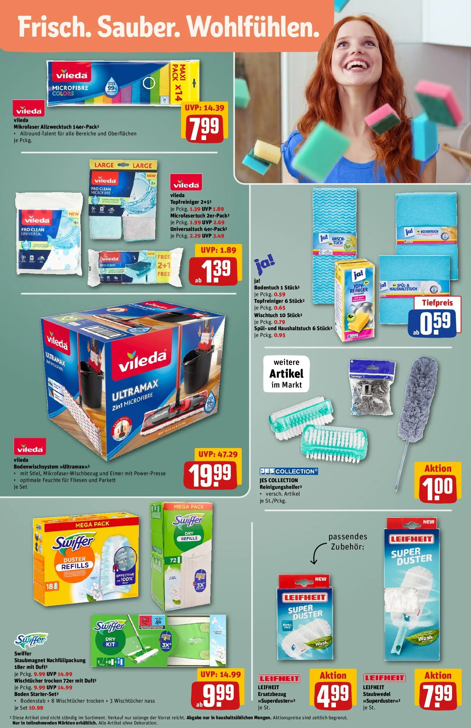 REWE Prospekt ab 14.06.2026 zum Blättern » Angebote | Seite: 33 | Produkte: Duft, Swiffer