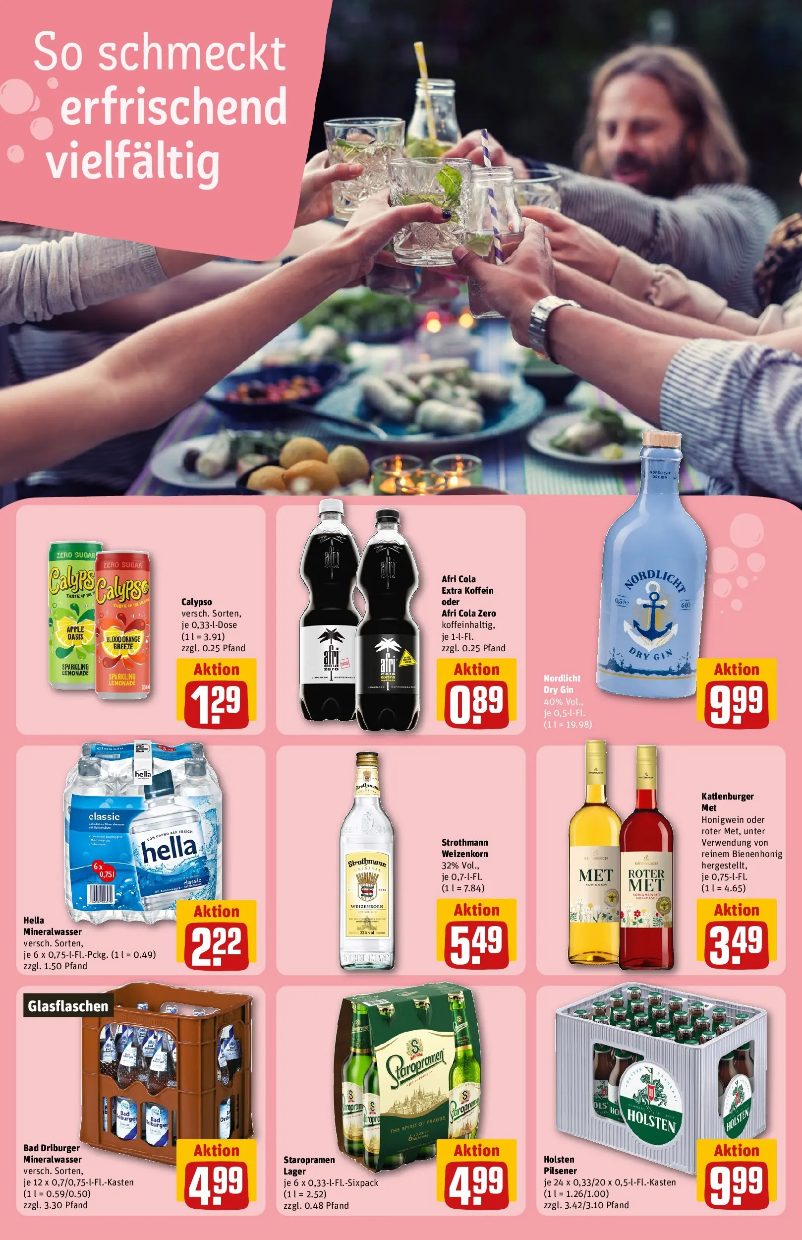 REWE Prospekt ab 14.06.2026 zum Blättern » Angebote | Seite: 19 | Produkte: Bad, Mineralwasser, Apple, Hella