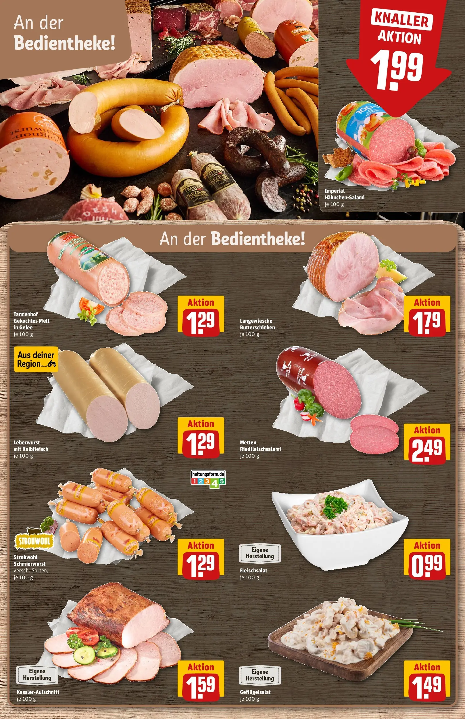REWE Prospekt ab 14.06.2026 zum Blättern » Angebote | Seite: 11 | Produkte: Salami