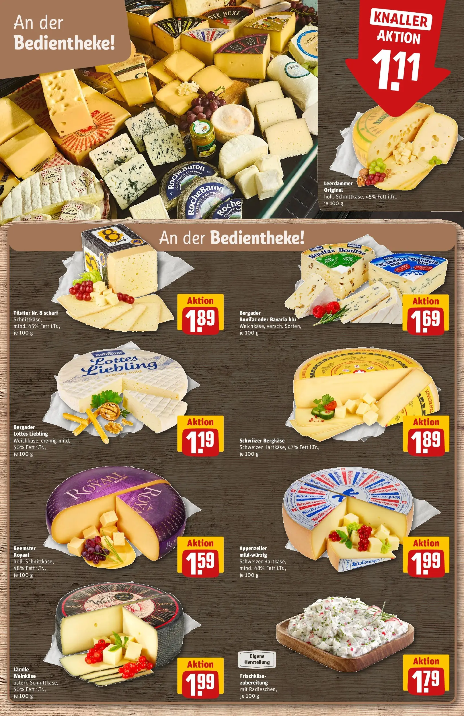 REWE Prospekt ab 14.06.2026 zum Blättern » Angebote | Seite: 12 | Produkte: Leerdammer, Frischkase