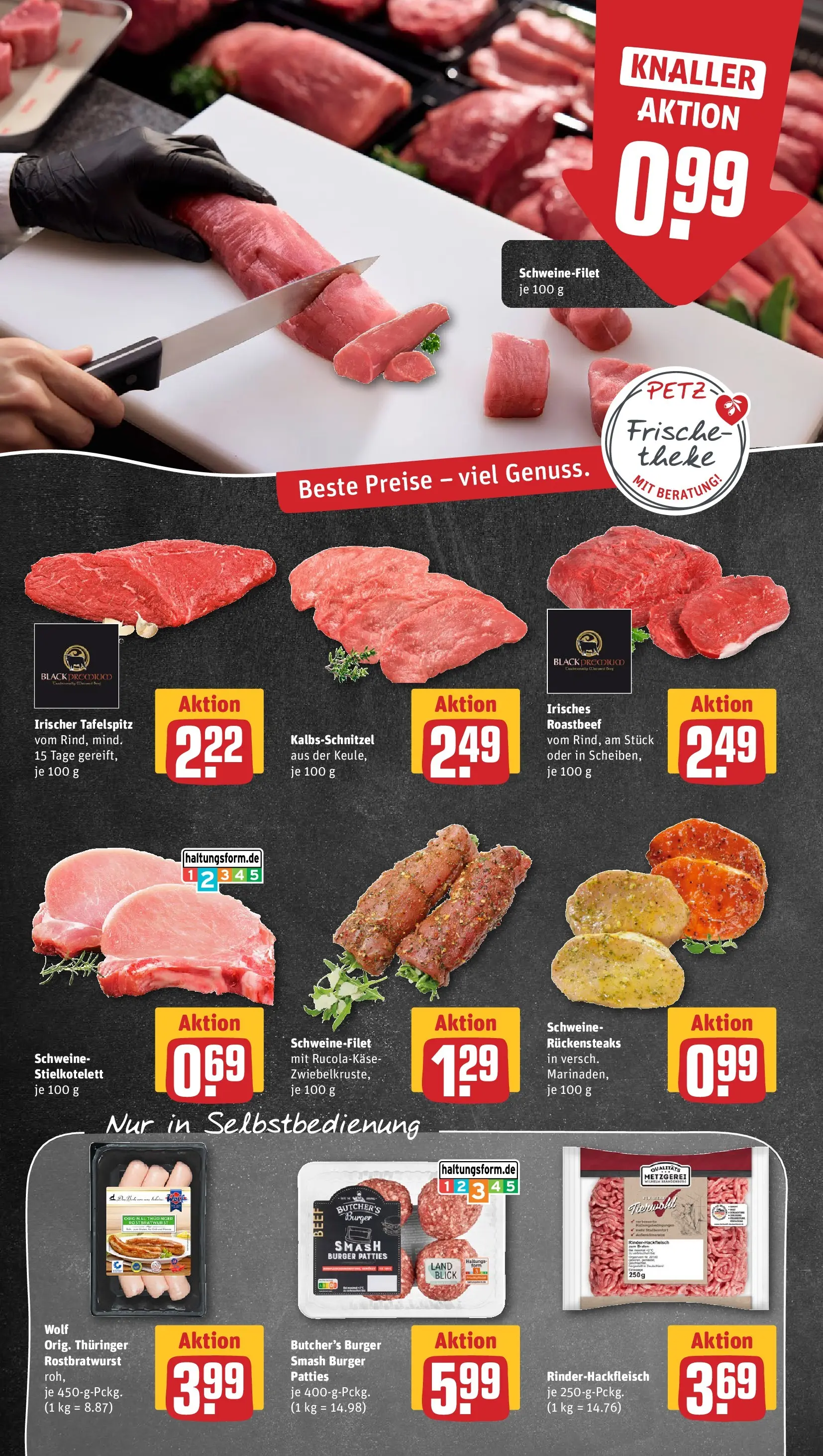 REWE Prospekt ab 14.06.2026 zum Blättern » Angebote | Seite: 12 | Produkte: Tafelspitz, Bratwurst, Burger, Schnitzel