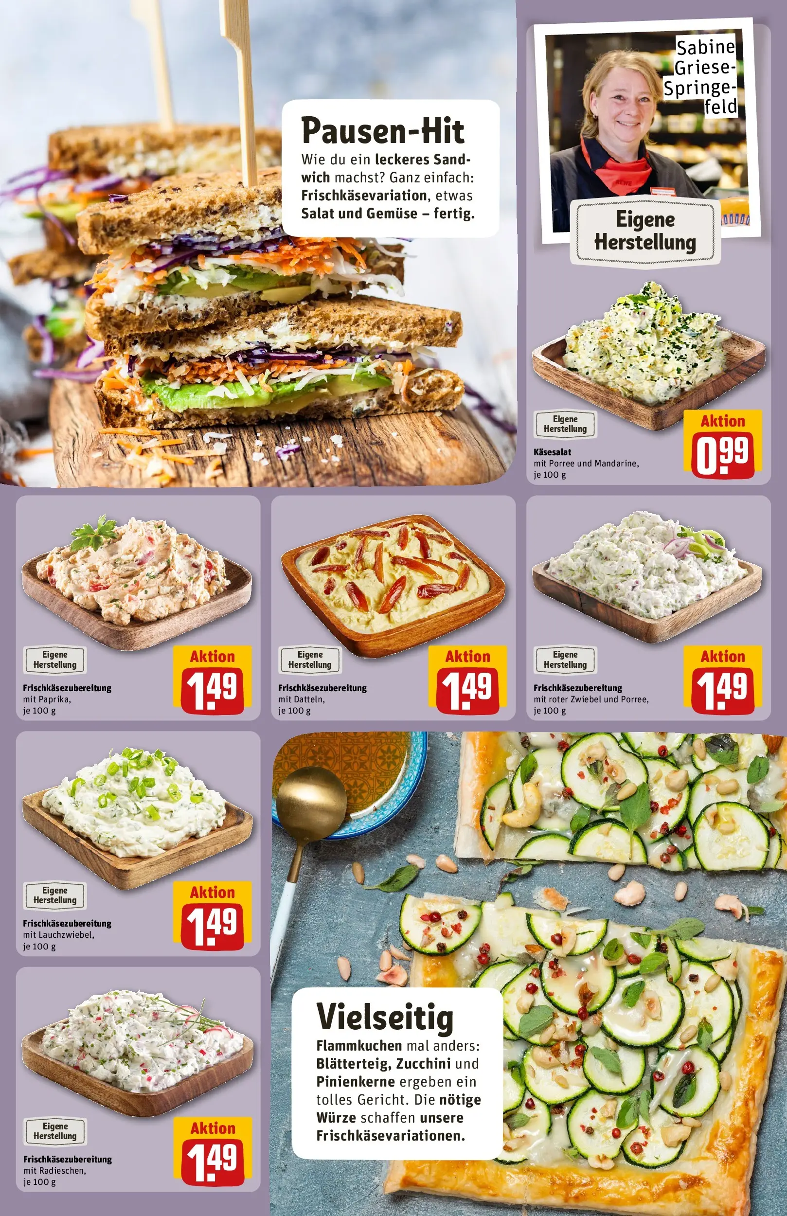 REWE Prospekt ab 14.06.2026 zum Blättern » Angebote | Seite: 15 | Produkte: Gemüse, Paprika, Zucchini, Salat