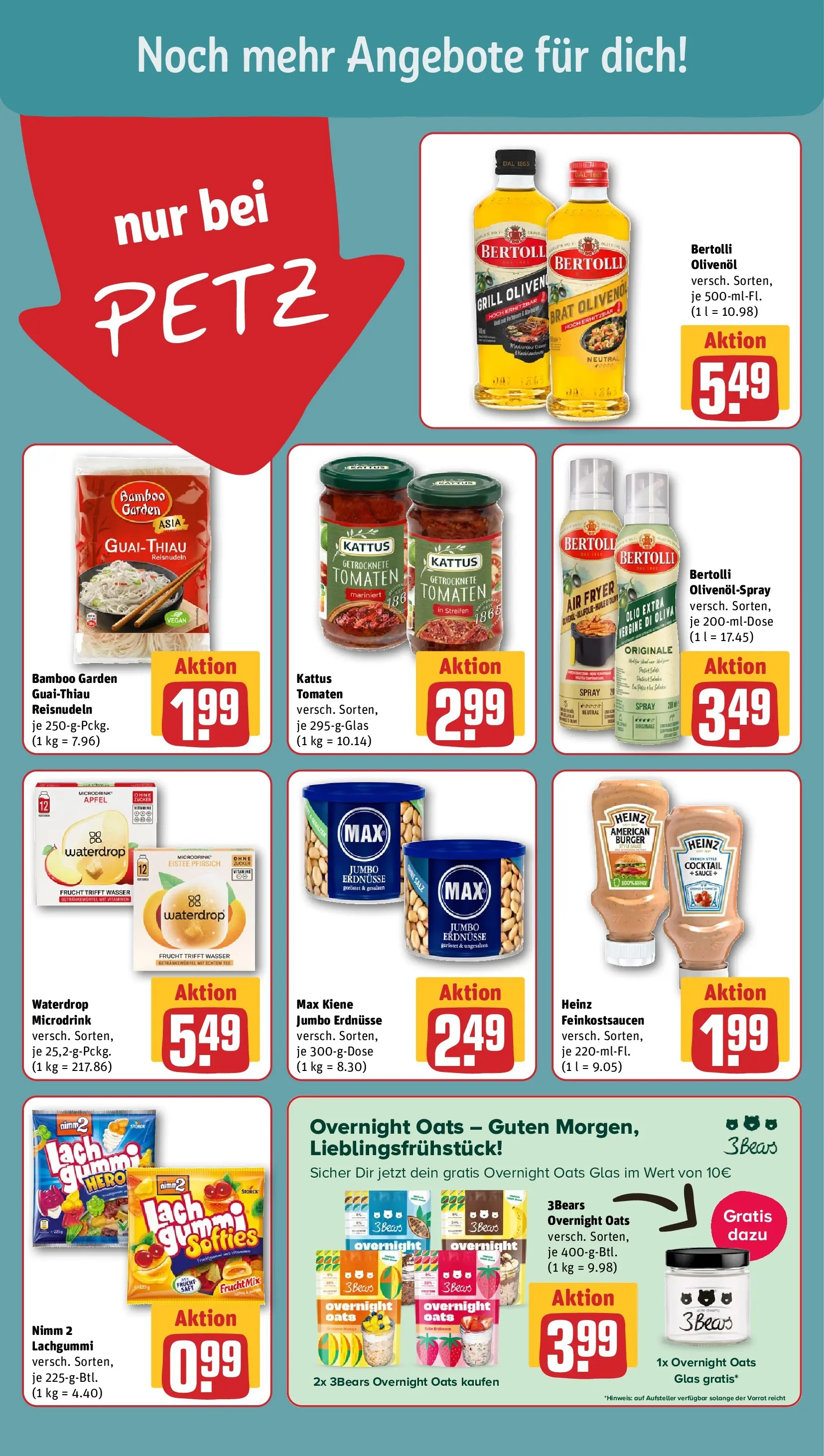 REWE Prospekt ab 14.06.2026 zum Blättern » Angebote | Seite: 22 | Produkte: Erdnüsse, Olivenol, Zucker, Tee