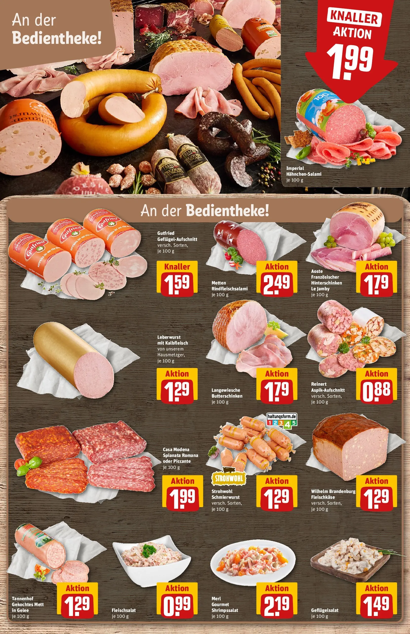 REWE Prospekt ab 14.06.2026 zum Blättern » Angebote | Seite: 12 | Produkte: Salami