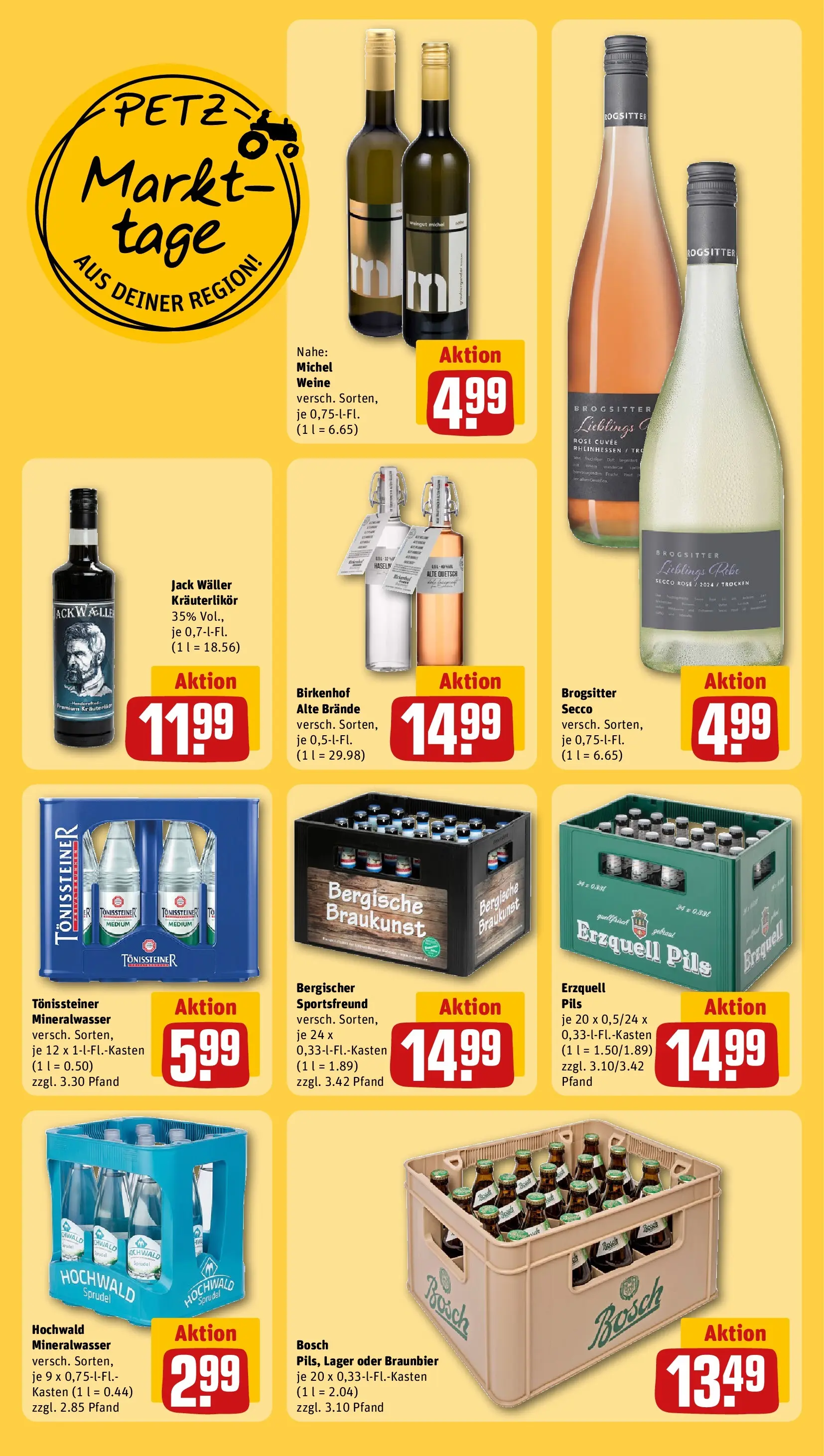 REWE Prospekt ab 14.06.2026 zum Blättern » Angebote | Seite: 3 | Produkte: Bosch, Pils, Mineralwasser