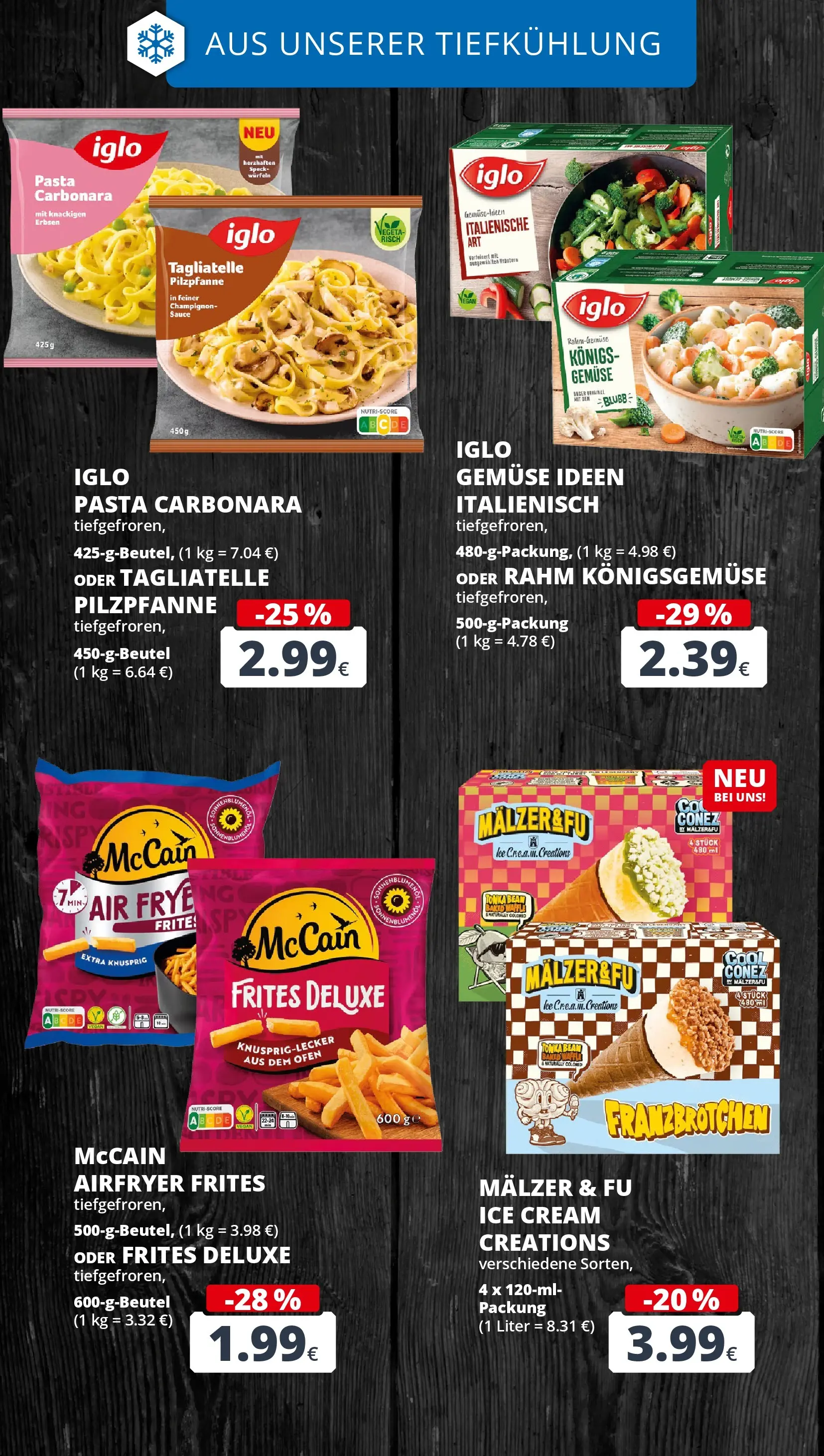 REWE Prospekt ab 14.06.2026 zum Blättern » Angebote | Seite: 17 | Produkte: McCain, Gemüse, Pasta, Erbsen