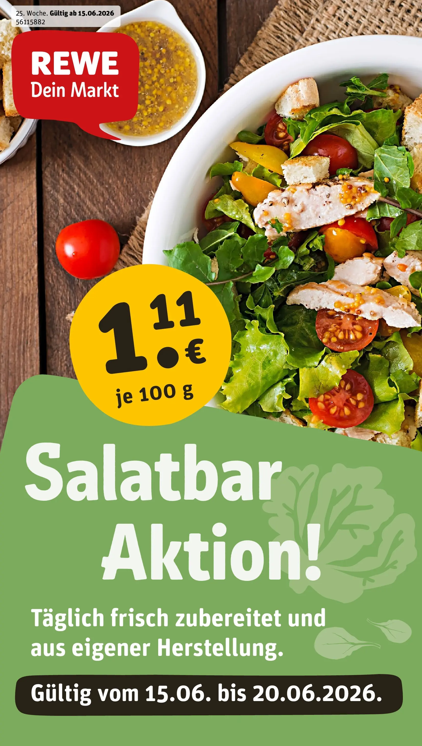 REWE Prospekt ab 14.06.2026 zum Blättern » Angebote | Seite: 1