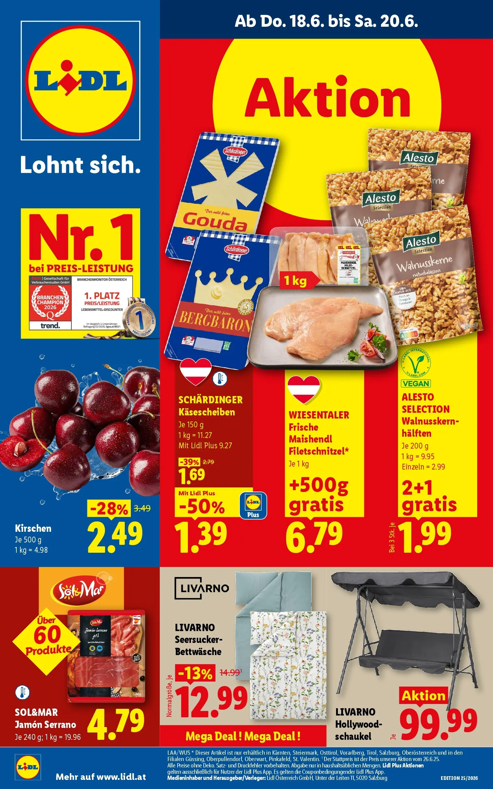 Lidl - Lidl ab 17.06.2026 - Angebote ab donnerstag | Seite: 1
