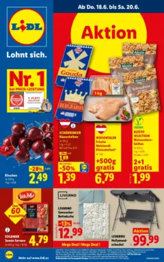 Lidl Flugblatt - Jenbach, Eferding, Dornbirn ab 18.06.2026 gültig