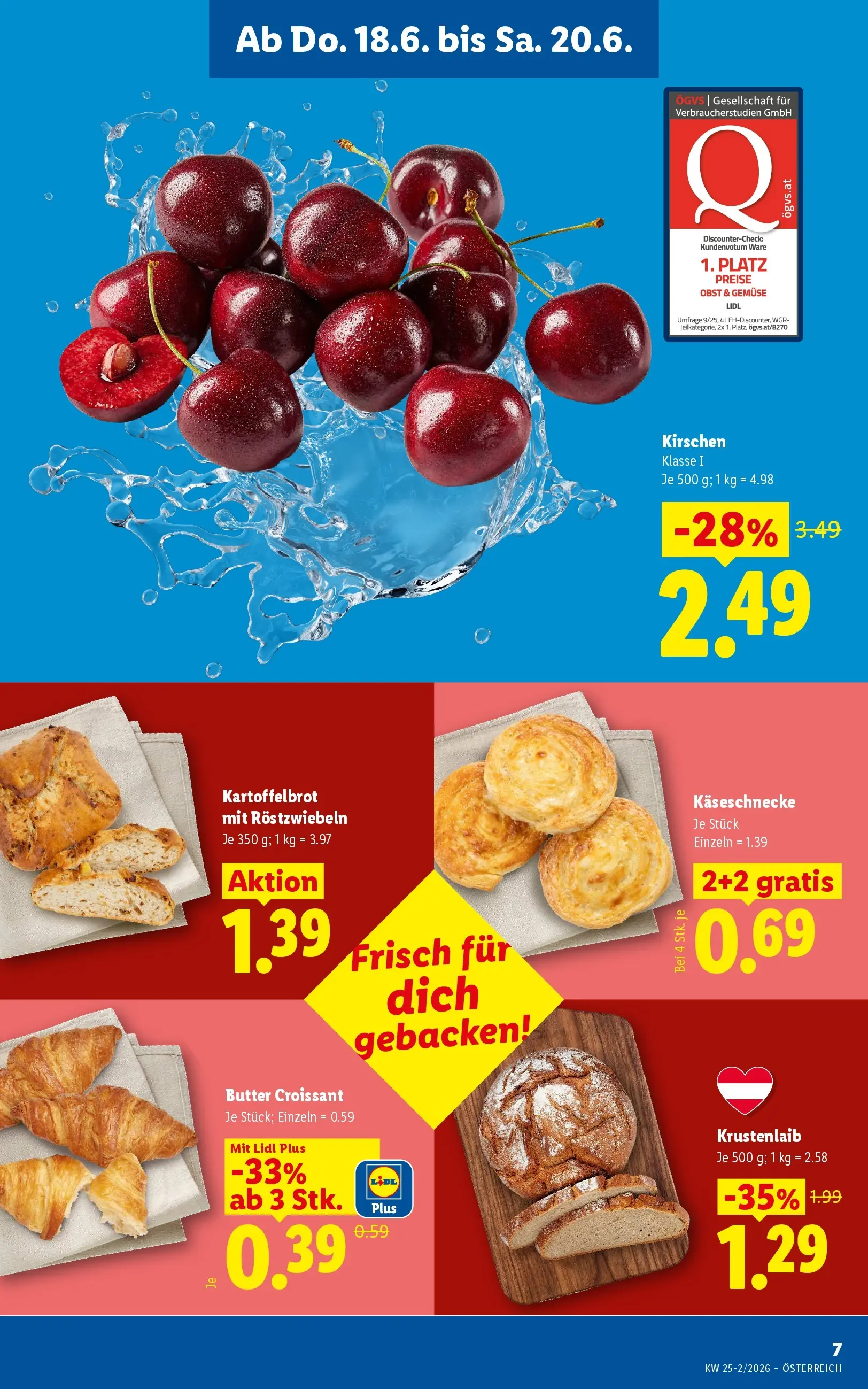 Lidl - Lidl ab 17.06.2026 - Angebote ab donnerstag | Seite: 9 | Produkte: Gemüse, Obst, Butter