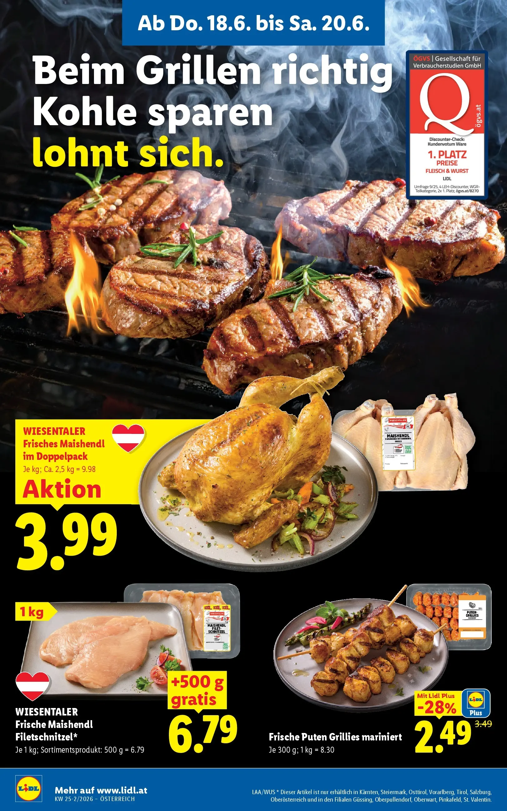 Lidl - Lidl ab 17.06.2026 - Angebote ab donnerstag | Seite: 10 | Produkte: Wurst